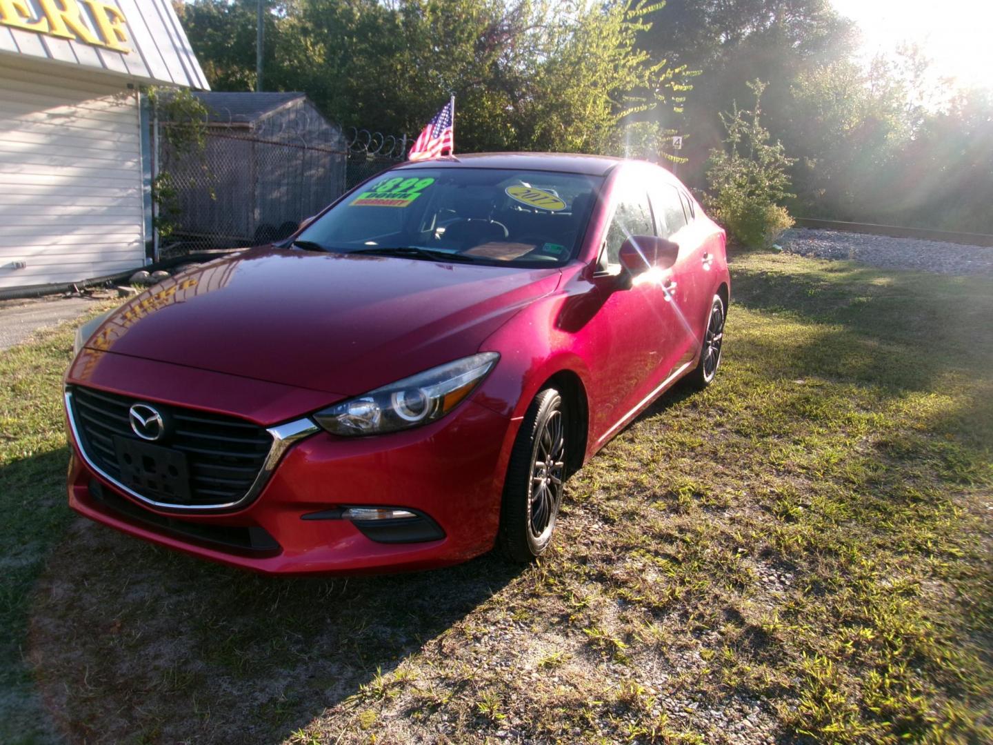 2017 Red Mazda MAZDA3 i Sport AT 4-Door (3MZBN1U77HM) with an 2.0L L4 DOHC 16V engine, 6A transmission, located at 2553 Airline Blvd, Portsmouth, VA, 23701, (757) 488-8331, 36.813889, -76.357597 - ***VEHICLE TERMS*** Down Payment: $899 Weekly Payment: $115 APR: 23.9% Repayment Terms: 42 Months *** CALL ELIZABETH SMITH - DIRECTOR OF MARKETING @ 757-488-8331 TO SCHEDULE YOUR APPOINTMENT TODAY AND GET PRE-APPROVED RIGHT OVER THE PHONE*** - Photo#1