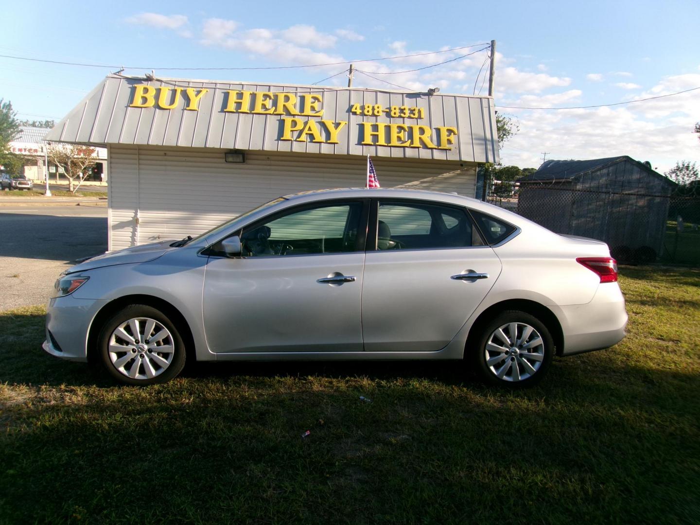 2017 Silver Nissan Sentra S 6MT (3N1AB7APXHL) with an 1.8L L4 SFI DOHC 16V engine, 6M transmission, located at 2553 Airline Blvd, Portsmouth, VA, 23701, (757) 488-8331, 36.813889, -76.357597 - Photo#0