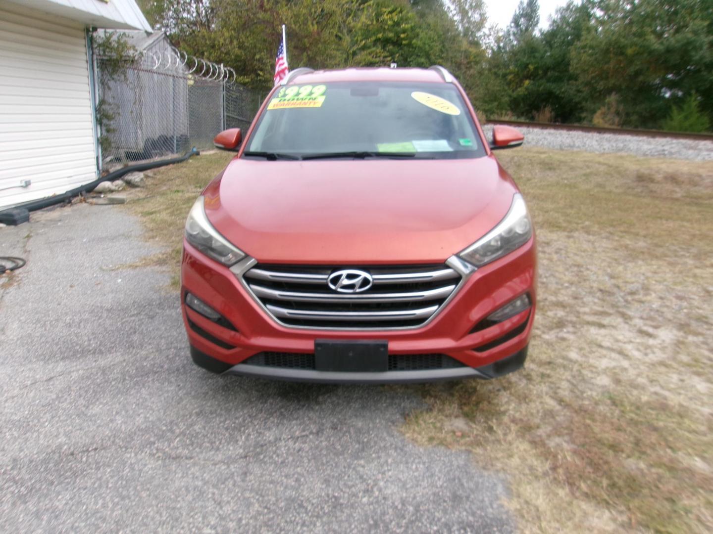 2016 Red Hyundai Tucson Eco AWD (KM8J3CA22GU) with an 1.6L L4 DOHC 16V engine, 7A transmission, located at 2553 Airline Blvd, Portsmouth, VA, 23701, (757) 488-8331, 36.813889, -76.357597 - ***VEHICLE TERMS*** Down Payment: $999 Weekly Payment: $125 APR: 23.9% Repayment Terms: 42 Months *** CALL ELIZABETH SMITH - DIRECTOR OF MARKETING @ 757-488-8331 TO SCHEDULE YOUR APPOINTMENT TODAY AND GET PRE-APPROVED RIGHT OVER THE PHONE*** - Photo#2