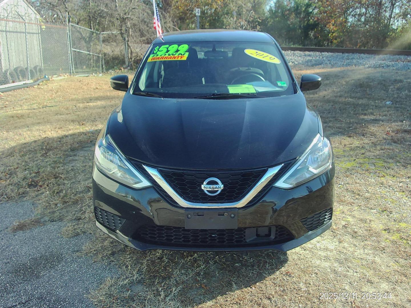 2019 Black Nissan Sentra S CVT (3N1AB7AP6KY) with an 1.8L L4 SFI DOHC 16V engine, CVT transmission, located at 2553 Airline Blvd, Portsmouth, VA, 23701, (757) 488-8331, 36.813889, -76.357597 - ***VEHICLE TERMS*** Down Payment: $599 Weekly Payment: $115 APR: 23.9% Repayment Terms: 42 Months *** CALL ELIZABETH SMITH - DIRECTOR OF MARKETING @ 757-488-8331 TO SCHEDULE YOUR APPOINTMENT TODAY AND GET PRE-APPROVED RIGHT OVER THE PHONE*** - Photo#2