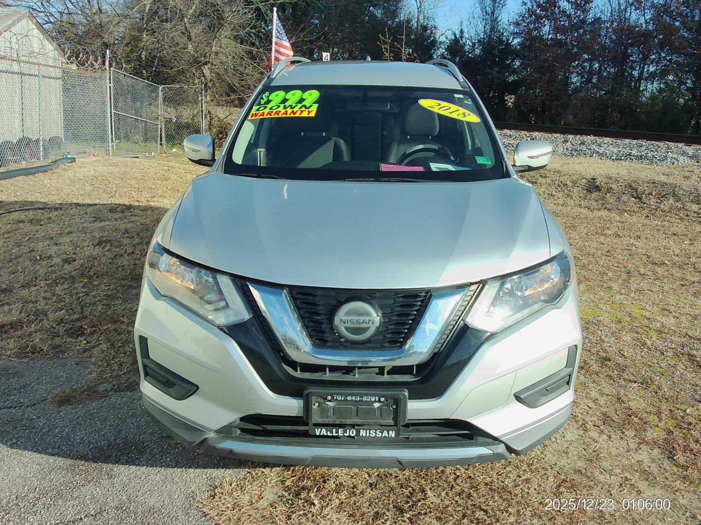 2018 Silver Nissan Rogue S AWD (KNMAT2MV9JP) with an 2.5L L4 DOHC 16V engine, CVT transmission, located at 2553 Airline Blvd, Portsmouth, VA, 23701, (757) 488-8331, 36.813889, -76.357597 - ***VEHICLE TERMS*** Down Payment: $999 Weekly Payment: $110 APR: 23.9% Repayment Terms: 42 Months *** CALL ELIZABETH SMITH - DIRECTOR OF MARKETING @ 757-488-8331 TO SCHEDULE YOUR APPOINTMENT TODAY AND GET PRE-APPROVED RIGHT OVER THE PHONE*** - Photo#2