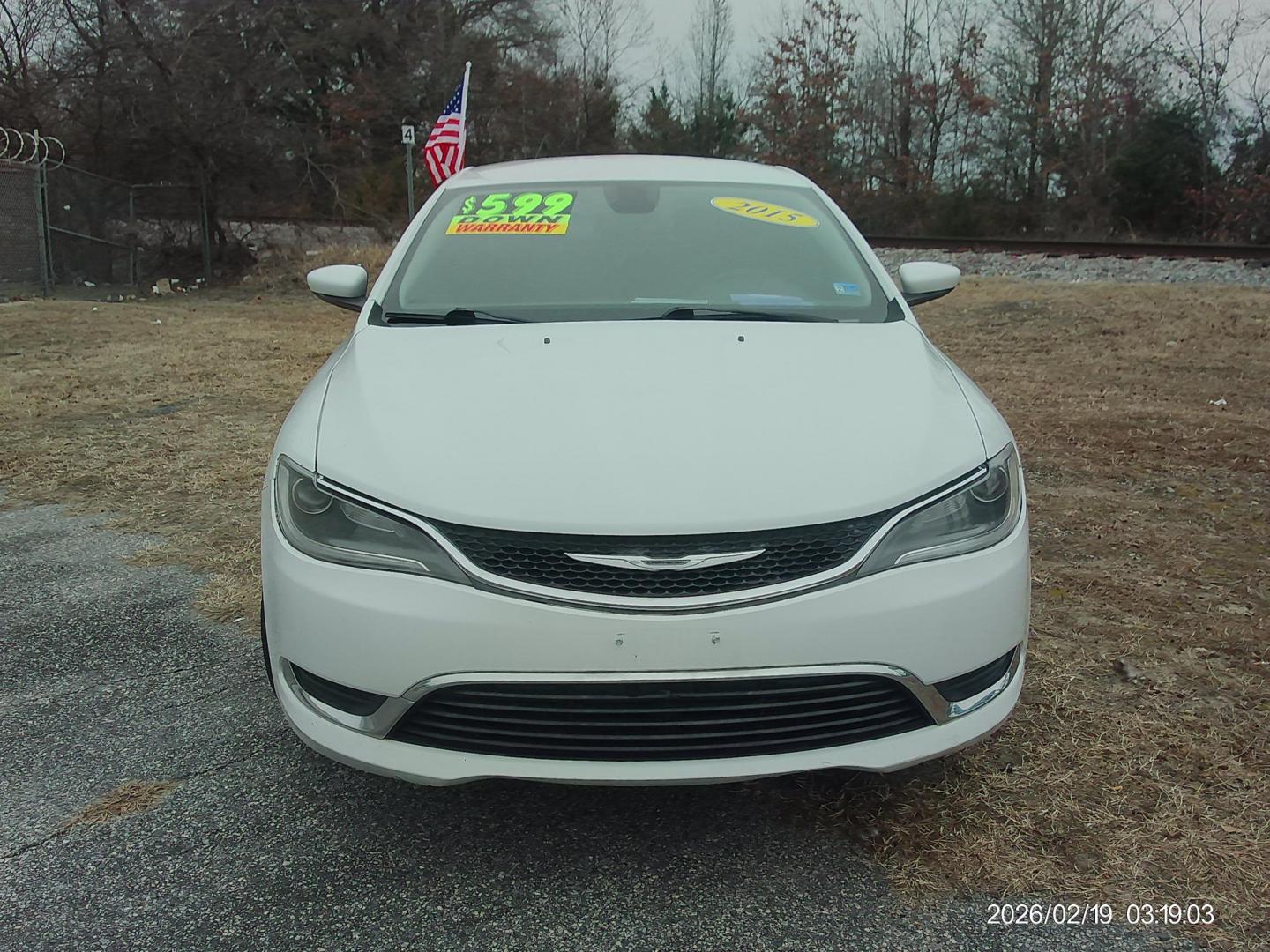 2015 White Chrysler 200 Limited (1C3CCCAB2FN) with an 2.4L L4 DOHC 16V engine, 9-Speed Automatic transmission, located at 2553 Airline Blvd, Portsmouth, VA, 23701, (757) 488-8331, 36.813889, -76.357597 - ***VEHICLE TERMS*** Down Payment: $599 Weekly Payment: $100 APR: 23.9% Repayment Terms: 42 Months *** CALL ELIZABETH SMITH - DIRECTOR OF MARKETING @ 757-488-8331 TO SCHEDULE YOUR APPOINTMENT TODAY AND GET PRE-APPROVED RIGHT OVER THE PHONE*** - Photo#2