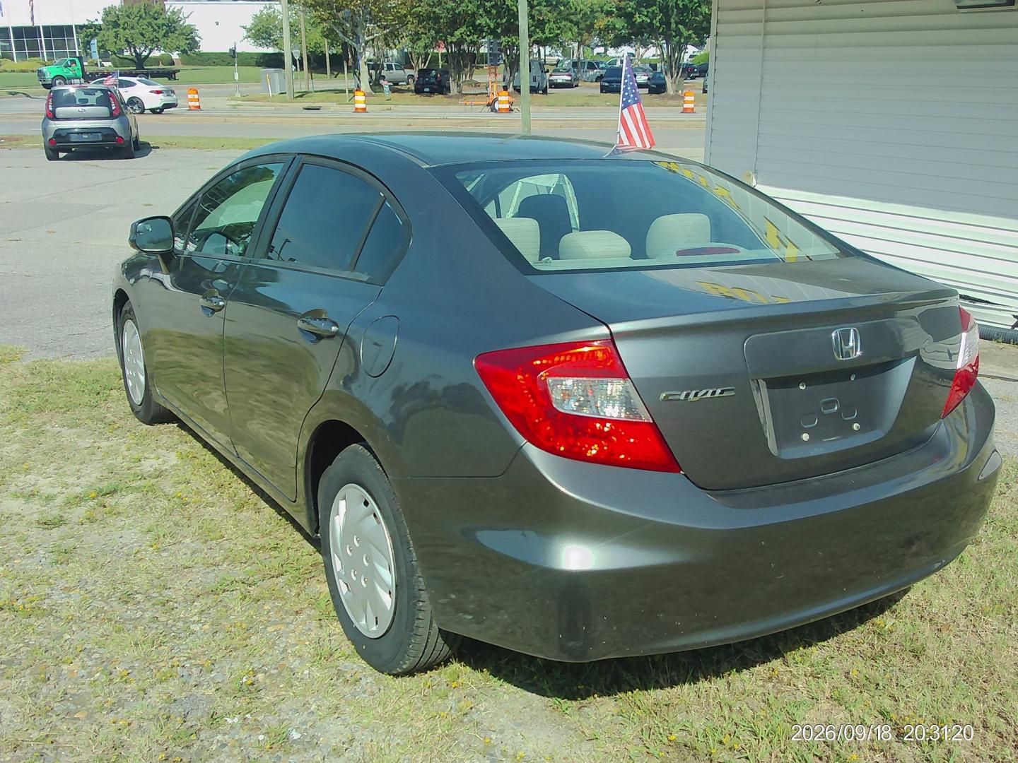2012 Gray Honda Civic LX Sedan 5-Speed AT (19XFB2F59CE) with an 1.8L L4 SOHC 16V engine, 5-Speed Automatic transmission, located at 2553 Airline Blvd, Portsmouth, VA, 23701, (757) 488-8331, 36.813889, -76.357597 - ***VEHICLE TERMS*** Down Payment: $699 Weekly Payment: $110 APR: 23.9% Repayment Terms: 42 Months *** CALL ELIZABETH SMITH - DIRECTOR OF MARKETING @ 757-488-8331 TO SCHEDULE YOUR APPOINTMENT TODAY AND GET PRE-APPROVED RIGHT OVER THE PHONE***- Photo#7