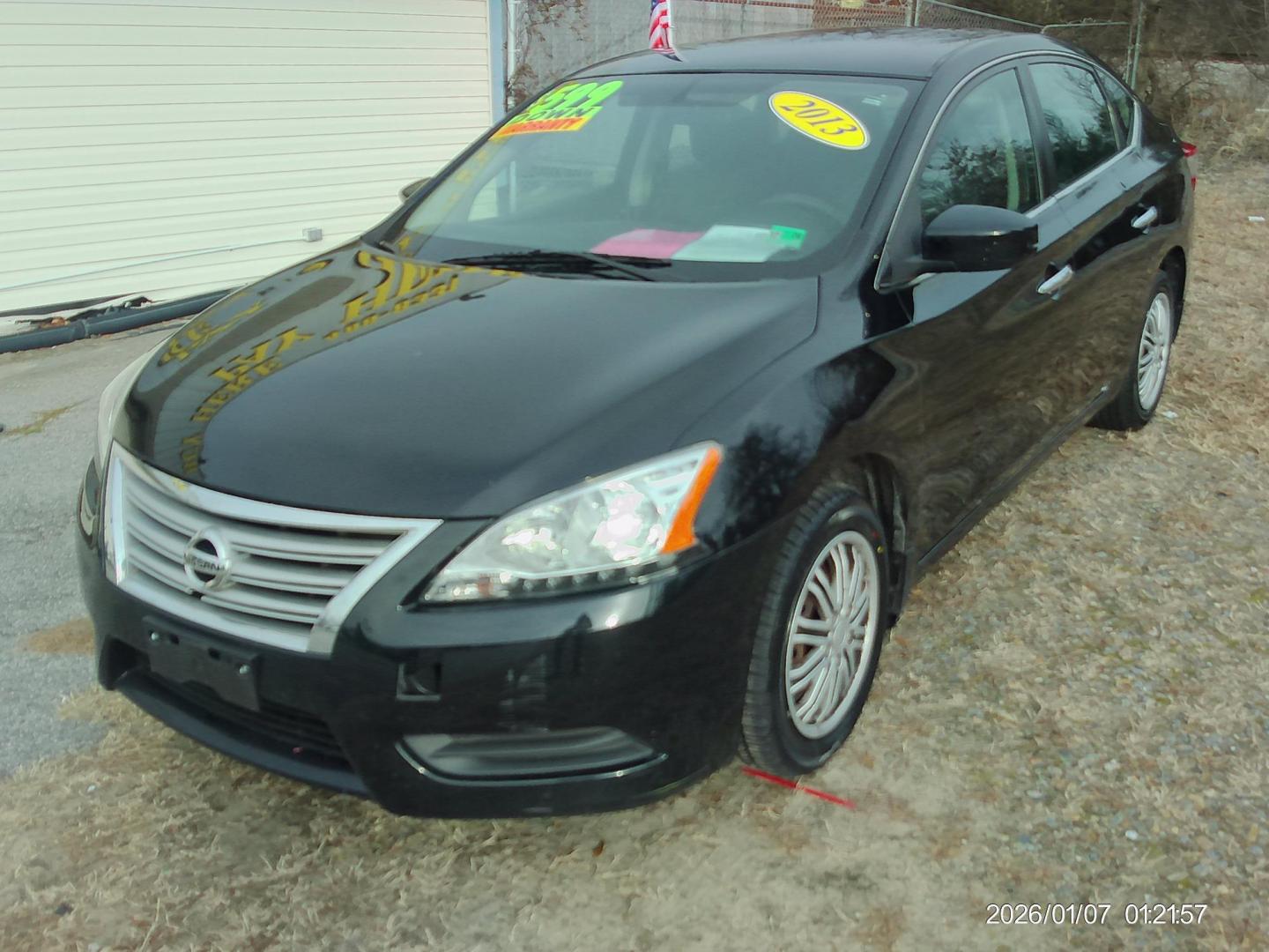 2013 Black Nissan Sentra S 6MT (1N4AB7APXDN) with an 1.8L L4 SFI DOHC 16V engine, 6-Speed Manual transmission, located at 2553 Airline Blvd, Portsmouth, VA, 23701, (757) 488-8331, 36.813889, -76.357597 - ***VEHICLE TERMS*** Down Payment: $599 Weekly Payment: $90 APR: 23.9% Repayment Terms: 42 Months *** CALL ELIZABETH SMITH - DIRECTOR OF MARKETING @ 757-488-8331 TO SCHEDULE YOUR APPOINTMENT TODAY AND GET PRE-APPROVED RIGHT OVER THE PHONE*** - Photo#1