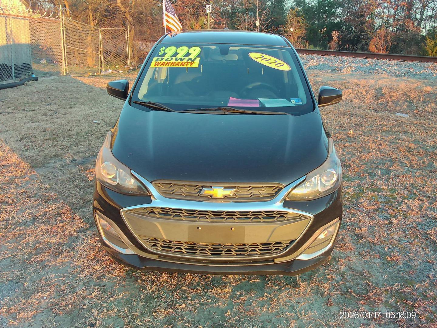 2020 Black Chevrolet Spark 1LT CVT (KL8CD6SAXLC) with an 1.4L L4 16V DOHC engine, CVT transmission, located at 2553 Airline Blvd, Portsmouth, VA, 23701, (757) 488-8331, 36.813889, -76.357597 - ***VEHICLE TERMS*** Down Payment: $999 Weekly Payment: $115 APR: 23.9% Repayment Terms: 42 Months *** CALL ELIZABETH SMITH - DIRECTOR OF MARKETING @ 757-488-8331 TO SCHEDULE YOUR APPOINTMENT TODAY AND GET PRE-APPROVED RIGHT OVER THE PHONE*** - Photo#2
