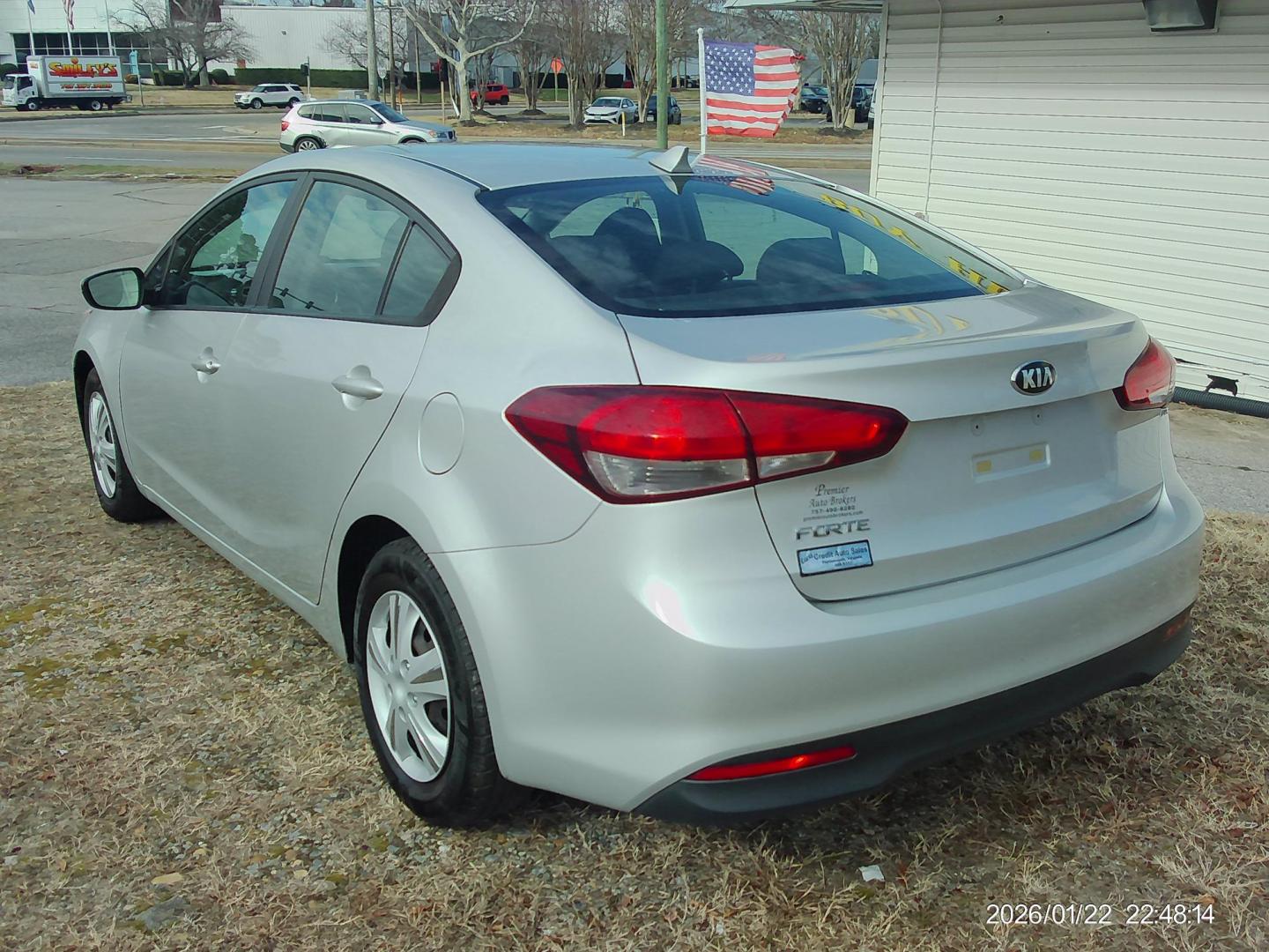 2017 Gray Kia Forte LX 6M (3KPFK4A76HE) with an 2.0L L4 DOHC 16V engine, 6M transmission, located at 2553 Airline Blvd, Portsmouth, VA, 23701, (757) 488-8331, 36.813889, -76.357597 - ***VEHICLE TERMS*** Down Payment: $599 Weekly Payment: $110 APR: 23.9% Repayment Terms: 42 Months *** CALL ELIZABETH SMITH - DIRECTOR OF MARKETING @ 757-488-8331 TO SCHEDULE YOUR APPOINTMENT TODAY AND GET PRE-APPROVED RIGHT OVER THE PHONE*** - Photo#7