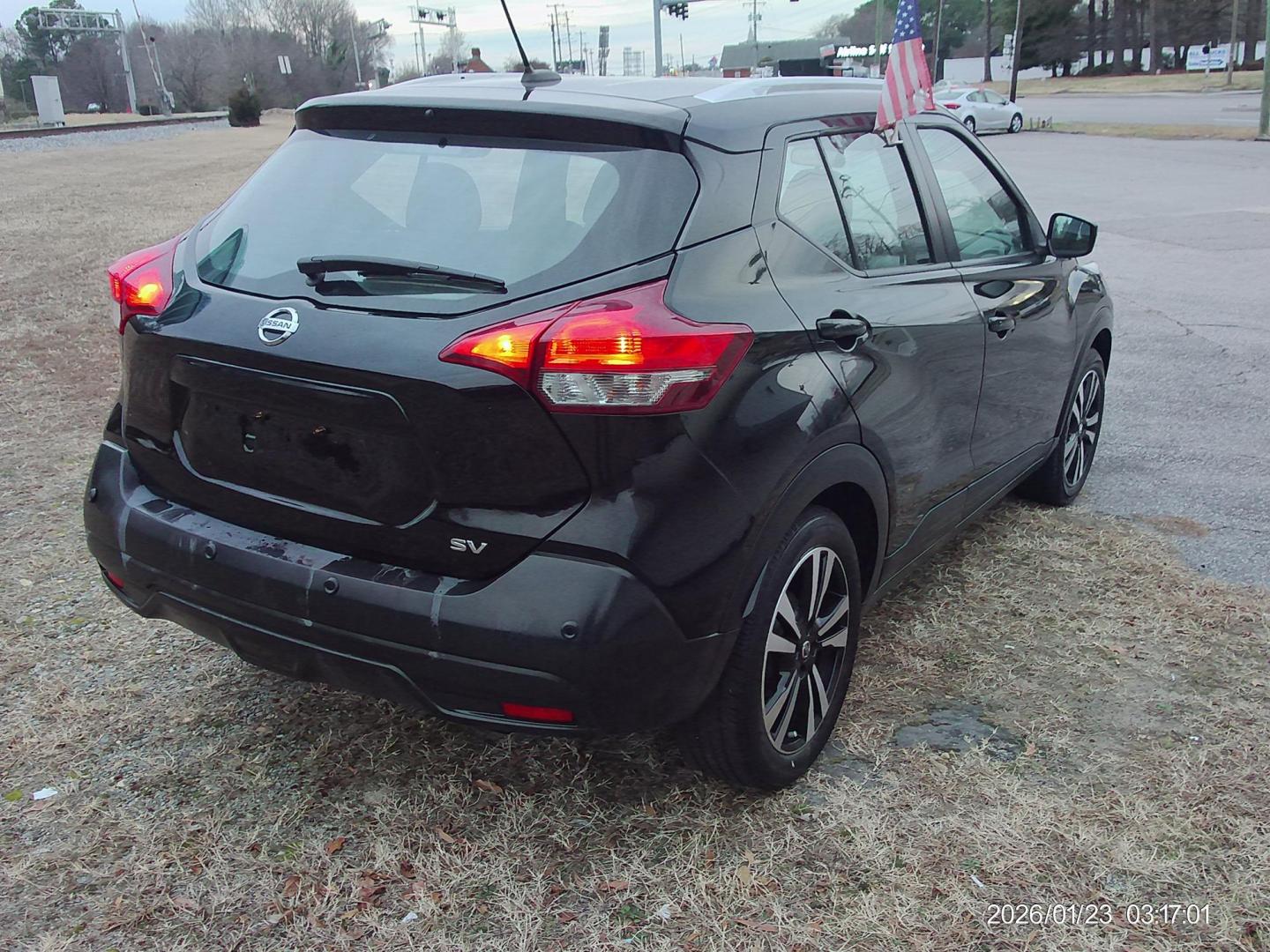 2020 Black Nissan Kicks SV (3N1CP5CV6LL) with an 1.6L L4 engine, CVT transmission, located at 2553 Airline Blvd, Portsmouth, VA, 23701, (757) 488-8331, 36.813889, -76.357597 - ***VEHICLE TERMS*** Down Payment: $999 Weekly Payment: $115 APR: 23.9% Repayment Terms: 42 Months *** CALL ELIZABETH SMITH - DIRECTOR OF MARKETING @ 757-488-8331 TO SCHEDULE YOUR APPOINTMENT TODAY AND GET PRE-APPROVED RIGHT OVER THE PHONE*** - Photo#5