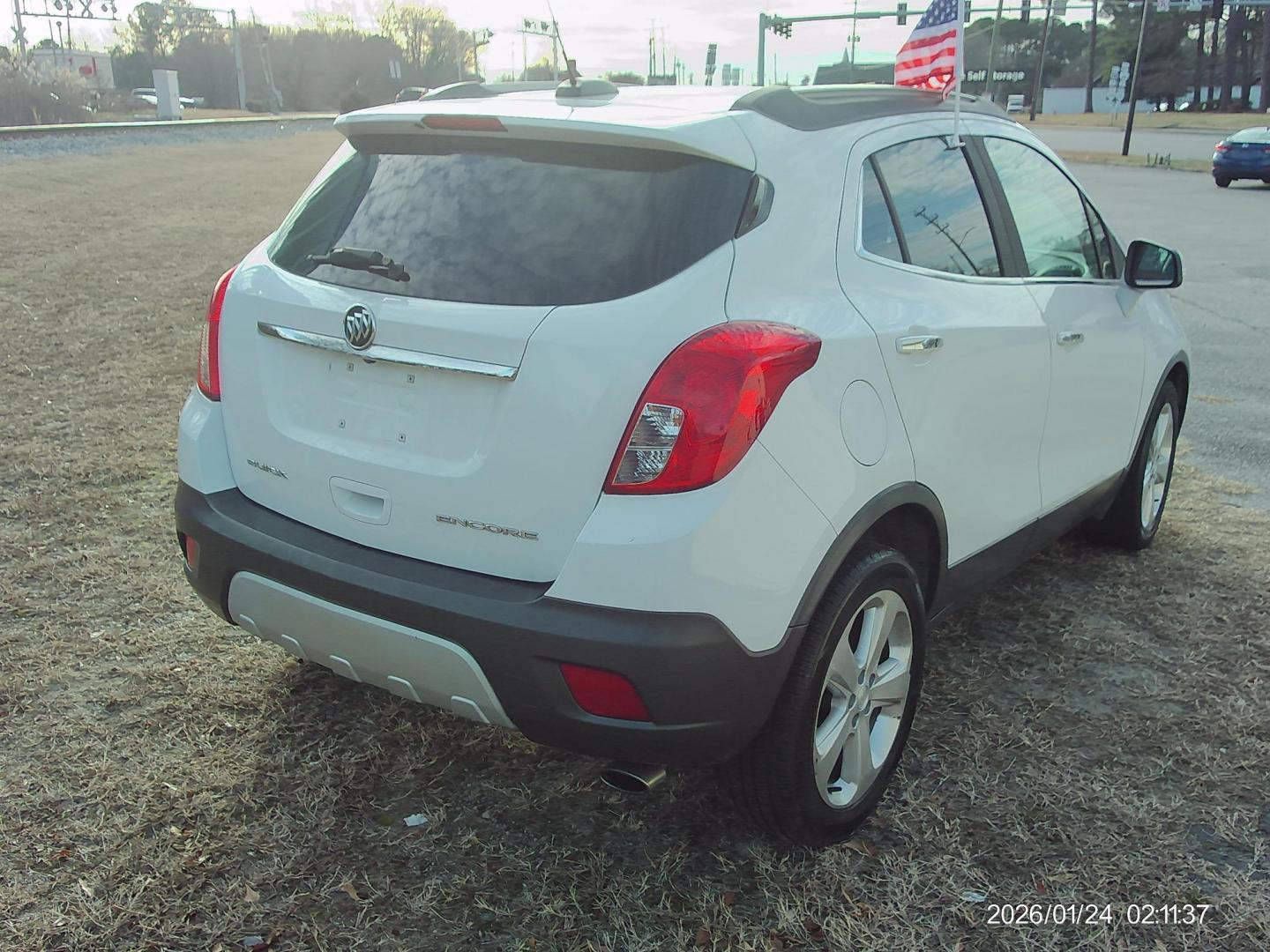 2016 White Buick Encore Convenience FWD (KL4CJBSB2GB) with an 1.4L L4 DOHC 16V TURBO engine, 6A transmission, located at 2553 Airline Blvd, Portsmouth, VA, 23701, (757) 488-8331, 36.813889, -76.357597 - Photo#5