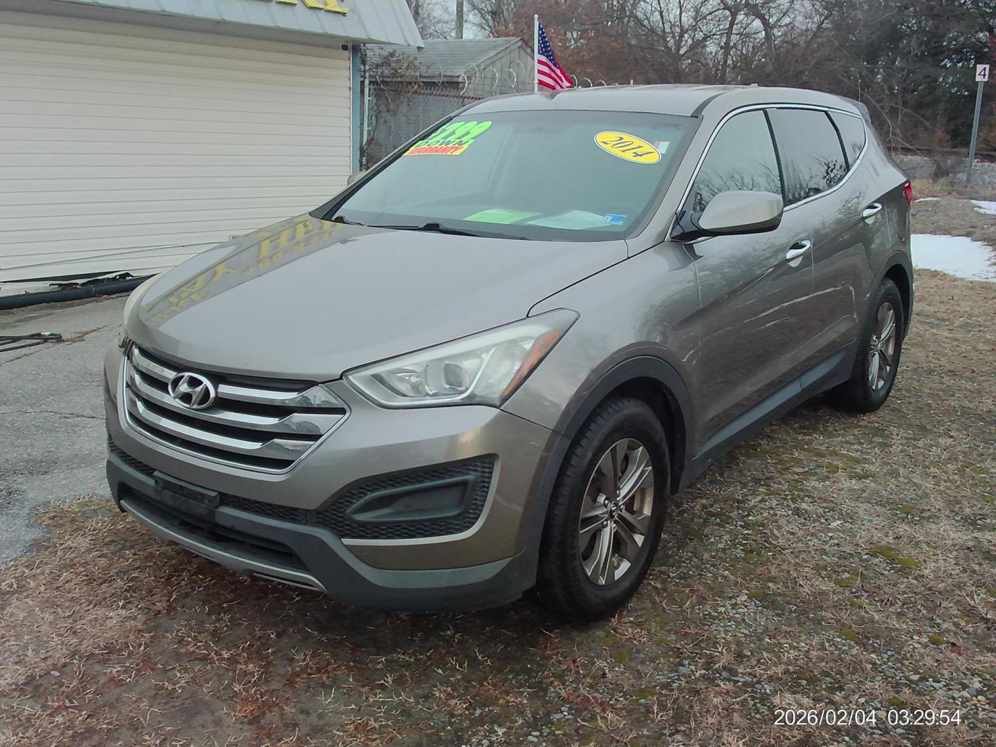 2014 Gray Hyundai Santa Fe Sport 2.4 FWD (5XYZT3LB7EG) with an 2.4L L4 DOHC 16V engine, 6-Speed Automatic transmission, located at 2553 Airline Blvd, Portsmouth, VA, 23701, (757) 488-8331, 36.813889, -76.357597 - ***VEHICLE TERMS*** Down Payment: $799 Weekly Payment: $110 APR: 23.9% Repayment Terms: 42 Months *** CALL ELIZABETH SMITH - DIRECTOR OF MARKETING @ 757-488-8331 TO SCHEDULE YOUR APPOINTMENT TODAY AND GET PRE-APPROVED RIGHT OVER THE PHONE*** - Photo#1