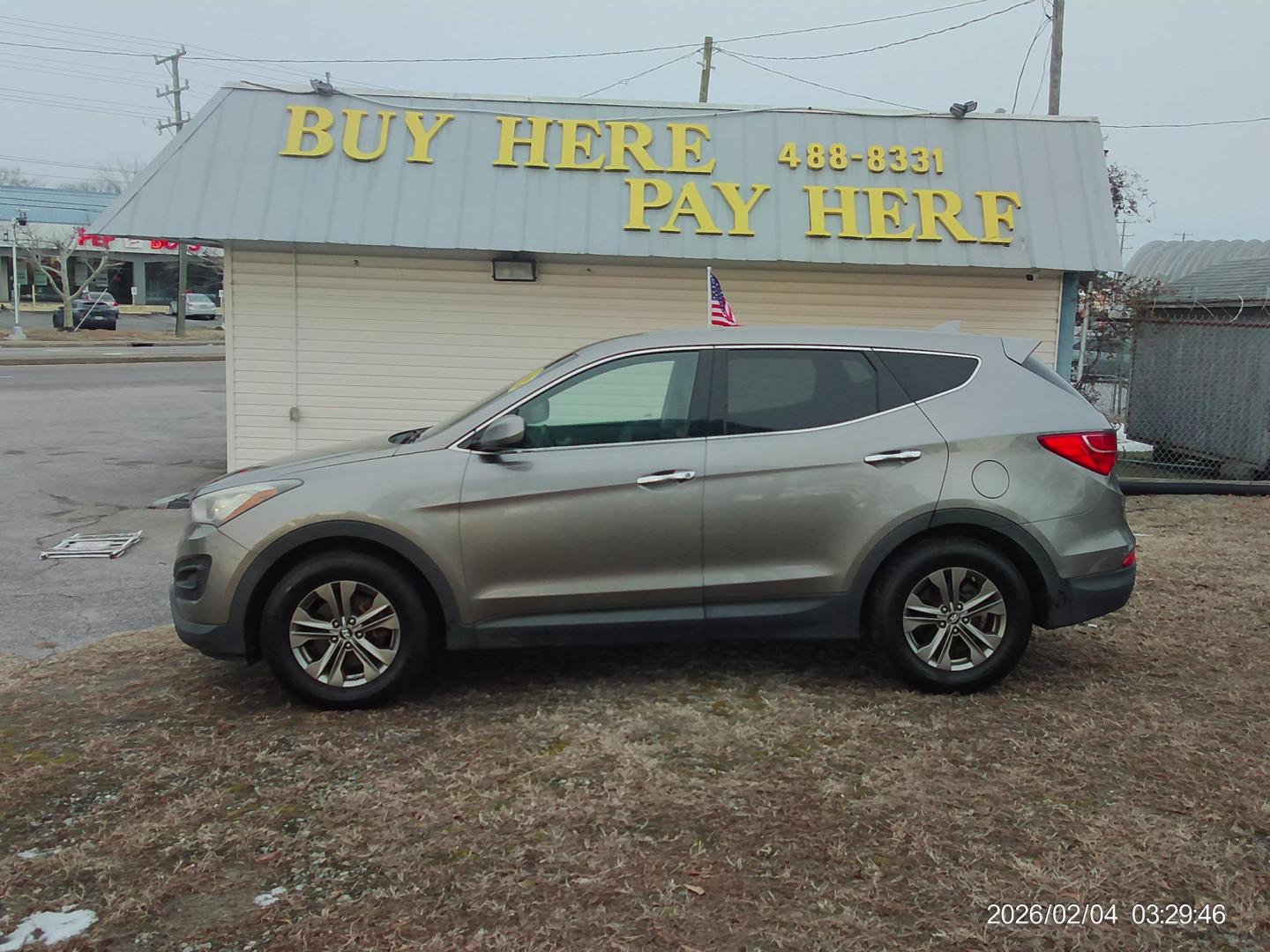 2014 Gray Hyundai Santa Fe Sport 2.4 FWD (5XYZT3LB7EG) with an 2.4L L4 DOHC 16V engine, 6-Speed Automatic transmission, located at 2553 Airline Blvd, Portsmouth, VA, 23701, (757) 488-8331, 36.813889, -76.357597 - ***VEHICLE TERMS*** Down Payment: $799 Weekly Payment: $110 APR: 23.9% Repayment Terms: 42 Months *** CALL ELIZABETH SMITH - DIRECTOR OF MARKETING @ 757-488-8331 TO SCHEDULE YOUR APPOINTMENT TODAY AND GET PRE-APPROVED RIGHT OVER THE PHONE*** - Photo#0