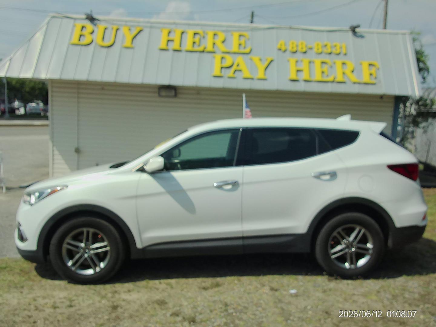 2017 White Hyundai Santa Fe Sport 2.4 FWD (5XYZT3LBXHG) with an 2.4L L4 DOHC 16V engine, 6A transmission, located at 2553 Airline Blvd, Portsmouth, VA, 23701, (757) 488-8331, 36.813889, -76.357597 - ***VEHICLE TERMS*** Down Payment: $699 Weekly Payment: $110 APR: 23.9% Repayment Terms: 42 Months *** CALL ELIZABETH SMITH - DIRECTOR OF MARKETING @ 757-488-8331 TO SCHEDULE YOUR APPOINTMENT TODAY AND GET PRE-APPROVED RIGHT OVER THE PHONE***- Photo#0