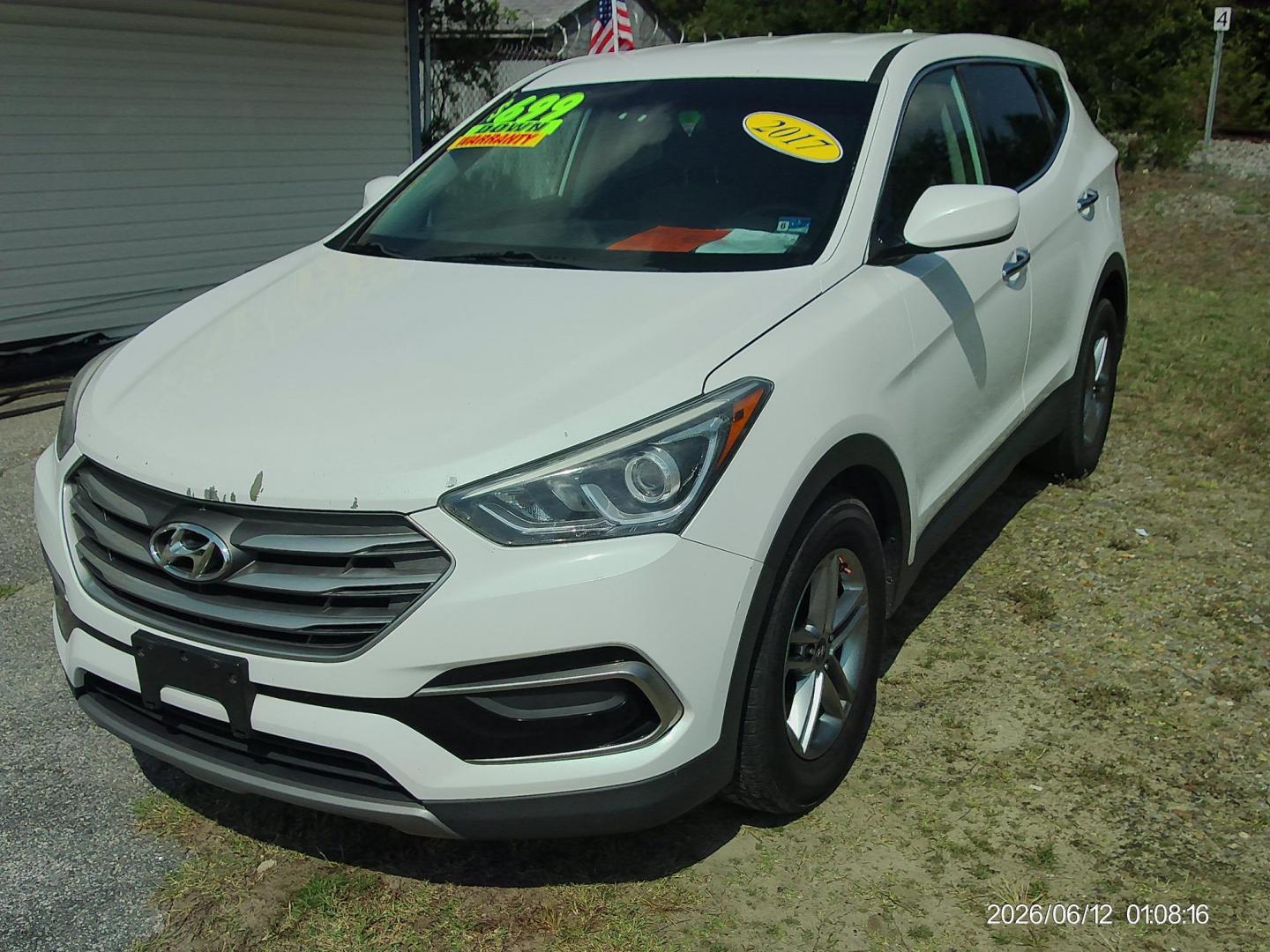 2017 White Hyundai Santa Fe Sport 2.4 FWD (5XYZT3LBXHG) with an 2.4L L4 DOHC 16V engine, 6A transmission, located at 2553 Airline Blvd, Portsmouth, VA, 23701, (757) 488-8331, 36.813889, -76.357597 - ***VEHICLE TERMS*** Down Payment: $699 Weekly Payment: $110 APR: 23.9% Repayment Terms: 42 Months *** CALL ELIZABETH SMITH - DIRECTOR OF MARKETING @ 757-488-8331 TO SCHEDULE YOUR APPOINTMENT TODAY AND GET PRE-APPROVED RIGHT OVER THE PHONE***- Photo#1