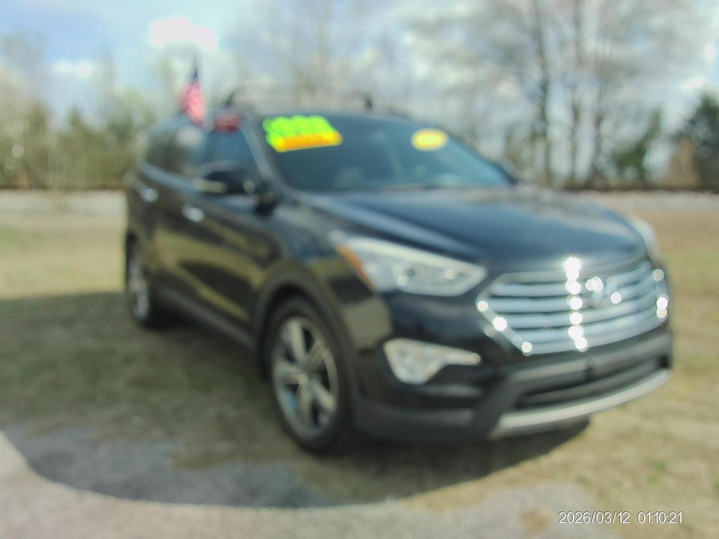 2015 Black Hyundai Santa Fe Limited FWD (KM8SR4HF5FU) with an 3.3L V6 DOHC 24V engine, 6-Speed Automatic transmission, located at 2553 Airline Blvd, Portsmouth, VA, 23701, (757) 488-8331, 36.813889, -76.357597 - ***VEHICLE TERMS*** Down Payment: $999 Weekly Payment: $120 APR: 23.9% Repayment Terms: 42 Months *** CALL ELIZABETH SMITH - DIRECTOR OF MARKETING @ 757-488-8331 TO SCHEDULE YOUR APPOINTMENT TODAY AND GET PRE-APPROVED RIGHT OVER THE PHONE*** - Photo#3