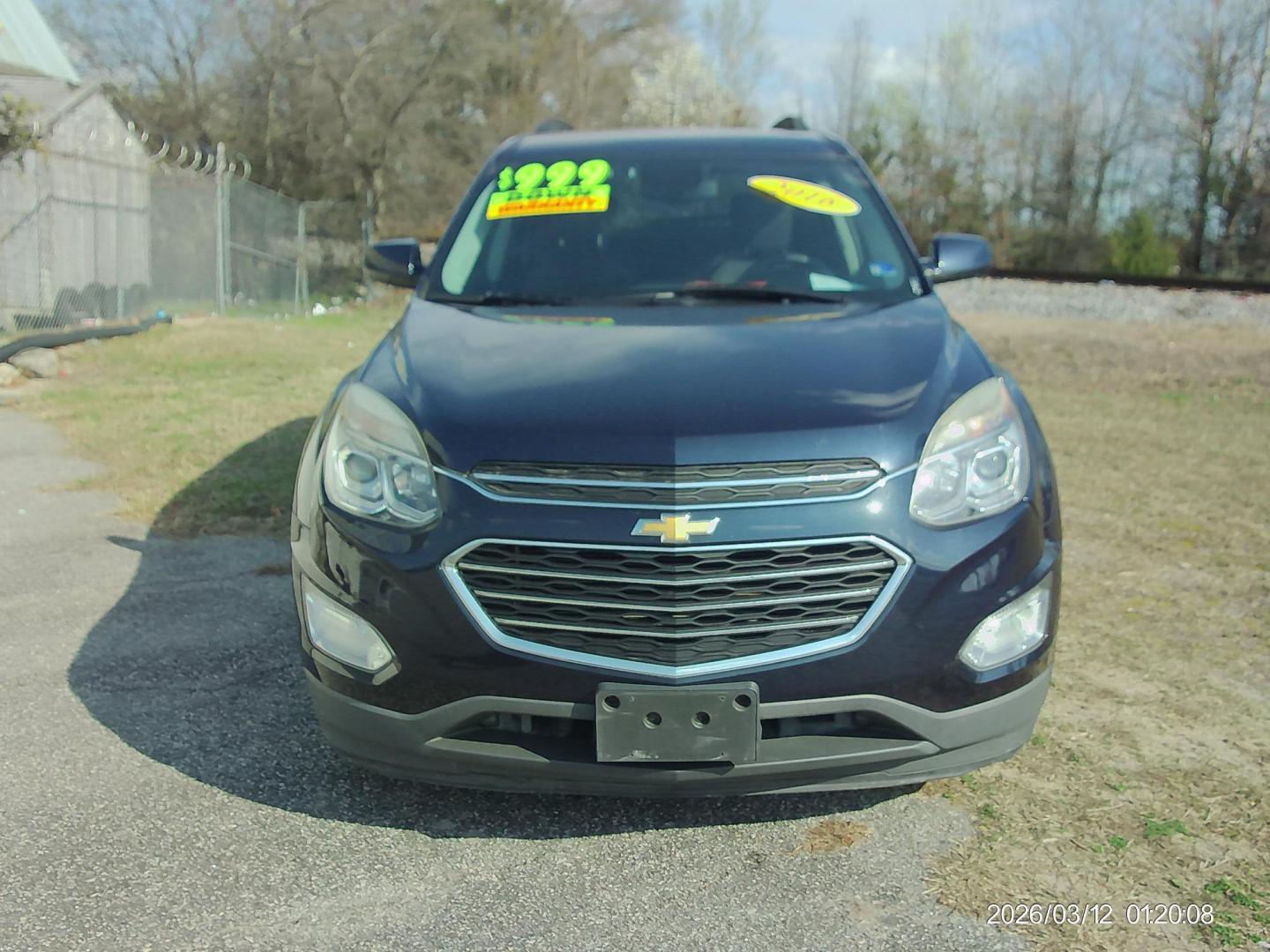 2016 Blue Chevrolet Equinox LT 2WD (2GNALCEK1G6) with an 2.4L L4 DOHC 16V FFV engine, 6A transmission, located at 2553 Airline Blvd, Portsmouth, VA, 23701, (757) 488-8331, 36.813889, -76.357597 - ***VEHICLE TERMS*** Down Payment: $999 Weekly Payment: $120 APR: 23.9% Repayment Terms: 42 Months *** CALL ELIZABETH SMITH - DIRECTOR OF MARKETING @ 757-488-8331 TO SCHEDULE YOUR APPOINTMENT TODAY AND GET PRE-APPROVED RIGHT OVER THE PHONE*** - Photo#2