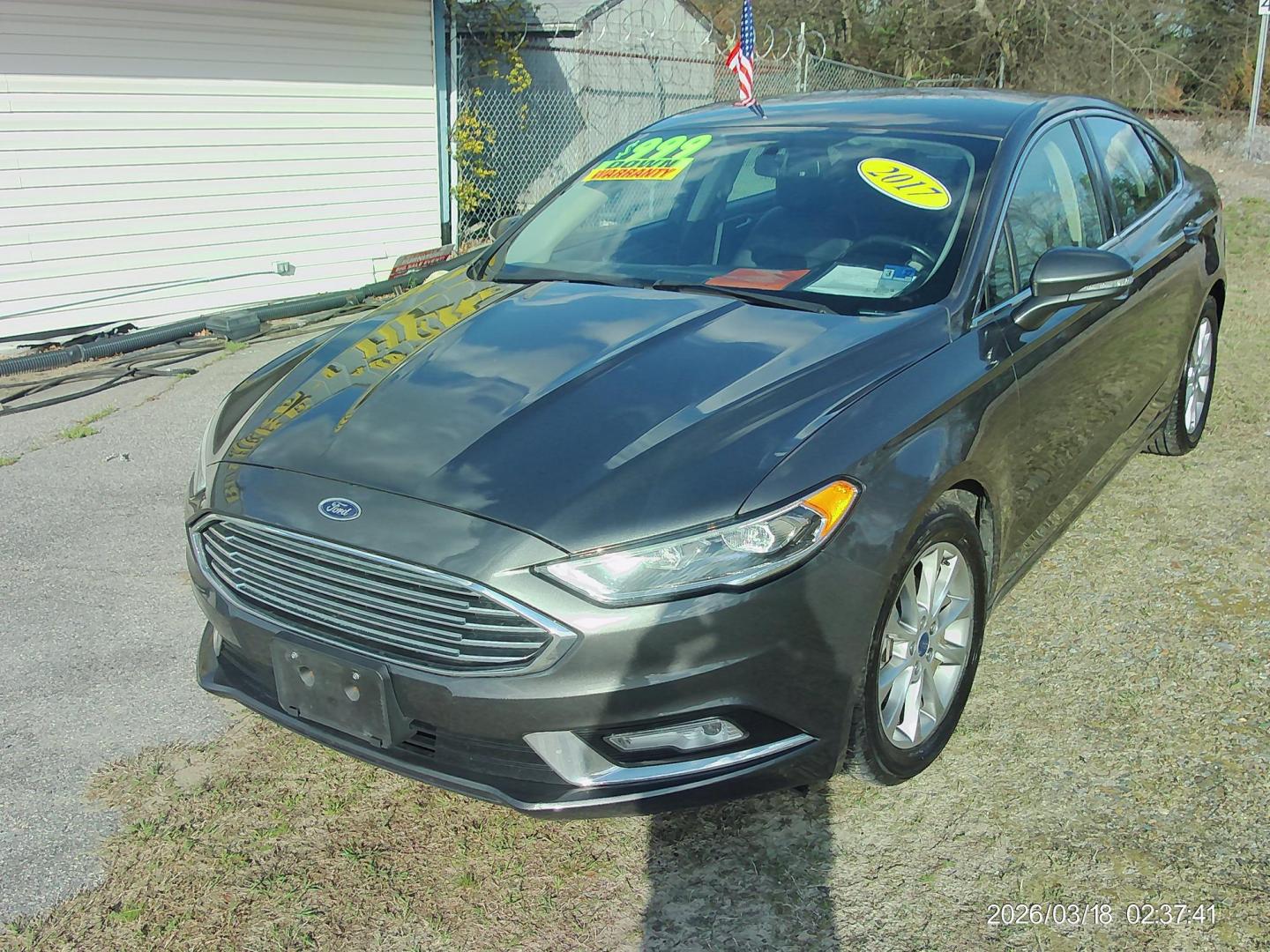 2017 Gray Ford Fusion SE (3FA6P0HD6HR) with an 1.5L L4 DOHC 16V engine, 6A transmission, located at 2553 Airline Blvd, Portsmouth, VA, 23701, (757) 488-8331, 36.813889, -76.357597 - ***VEHICLE TERMS*** Down Payment: $999 Weekly Payment: $120 APR: 23.9% Repayment Terms: 42 Months *** CALL ELIZABETH SMITH - DIRECTOR OF MARKETING @ 757-488-8331 TO SCHEDULE YOUR APPOINTMENT TODAY AND GET PRE-APPROVED RIGHT OVER THE PHONE*** - Photo#1