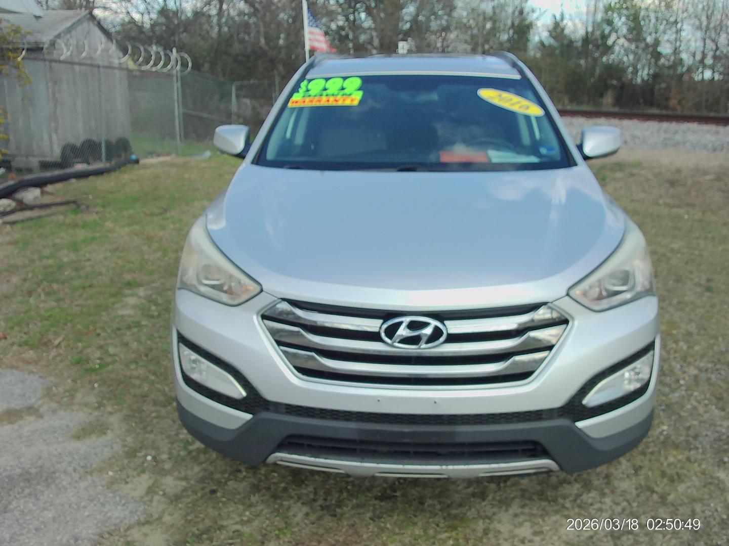 2016 Silver Hyundai Santa Fe Sport 2.4 AWD (5XYZUDLBXGG) with an 2.4L L4 DOHC 16V engine, 6-Speed Automatic transmission, located at 2553 Airline Blvd, Portsmouth, VA, 23701, (757) 488-8331, 36.813889, -76.357597 - ***VEHICLE TERMS*** Down Payment: $999 Weekly Payment: $115 APR: 23.9% Repayment Terms: 42 Months *** CALL ELIZABETH SMITH - DIRECTOR OF MARKETING @ 757-488-8331 TO SCHEDULE YOUR APPOINTMENT TODAY AND GET PRE-APPROVED RIGHT OVER THE PHONE*** - Photo#2