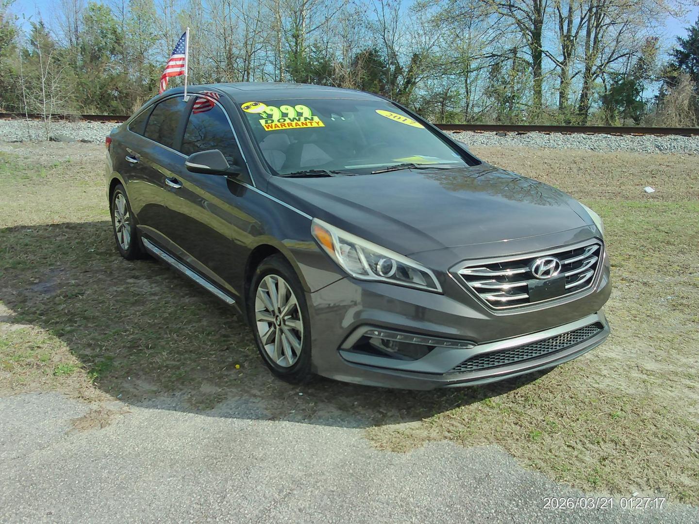 2017 Brown Hyundai Sonata Sport (5NPE34AF7HH) with an 2.4L L4 DOHC 16V engine, 6A transmission, located at 2553 Airline Blvd, Portsmouth, VA, 23701, (757) 488-8331, 36.813889, -76.357597 - ***VEHICLE TERMS*** Down Payment: $999 Weekly Payment: $120 APR: 23.9% Repayment Terms: 42 Months *** CALL ELIZABETH SMITH - DIRECTOR OF MARKETING @ 757-488-8331 TO SCHEDULE YOUR APPOINTMENT TODAY AND GET PRE-APPROVED RIGHT OVER THE PHONE*** - Photo#3