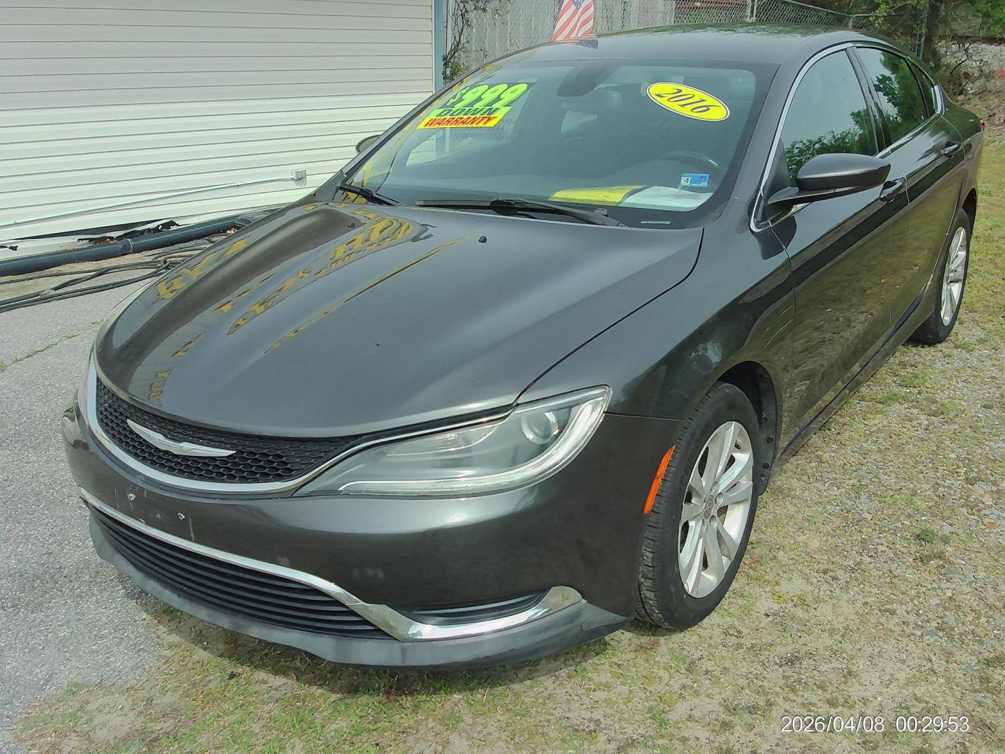 2016 Gray Chrysler 200 Limited (1C3CCCAB0GN) with an 2.4L L4 DOHC 16V engine, 9A transmission, located at 2553 Airline Blvd, Portsmouth, VA, 23701, (757) 488-8331, 36.813889, -76.357597 - ***VEHICLE TERMS*** Down Payment: $999 Weekly Payment: $115 APR: 23.9% Repayment Terms: 42 Months *** CALL ELIZABETH SMITH - DIRECTOR OF MARKETING @ 757-488-8331 TO SCHEDULE YOUR APPOINTMENT TODAY AND GET PRE-APPROVED RIGHT OVER THE PHONE*** - Photo#3