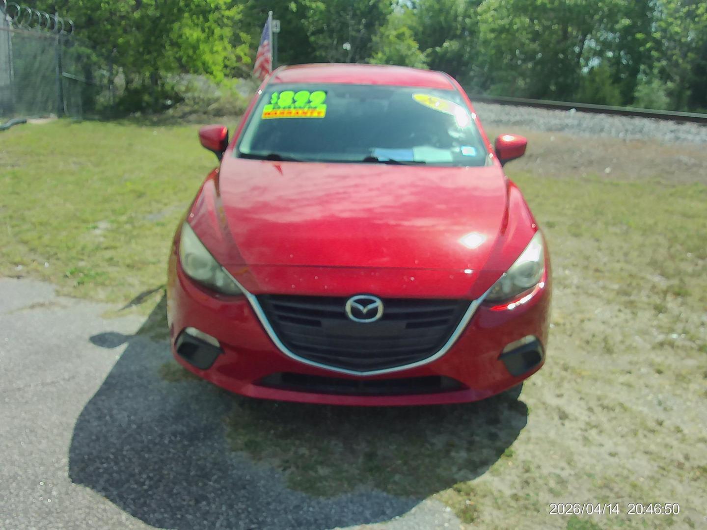2014 Red Mazda MAZDA3 i Touring AT 4-Door (JM1BM1V72E1) with an 2.0L L4 DOHC 16V engine, 6-Speed Automatic transmission, located at 2553 Airline Blvd, Portsmouth, VA, 23701, (757) 488-8331, 36.813889, -76.357597 - ***VEHICLE TERMS*** Down Payment: $899 Weekly Payment: $110 APR: 23.9% Repayment Terms: 42 Months *** CALL ELIZABETH SMITH - DIRECTOR OF MARKETING @ 757-488-8331 TO SCHEDULE YOUR APPOINTMENT TODAY AND GET PRE-APPROVED RIGHT OVER THE PHONE*** - Photo#2