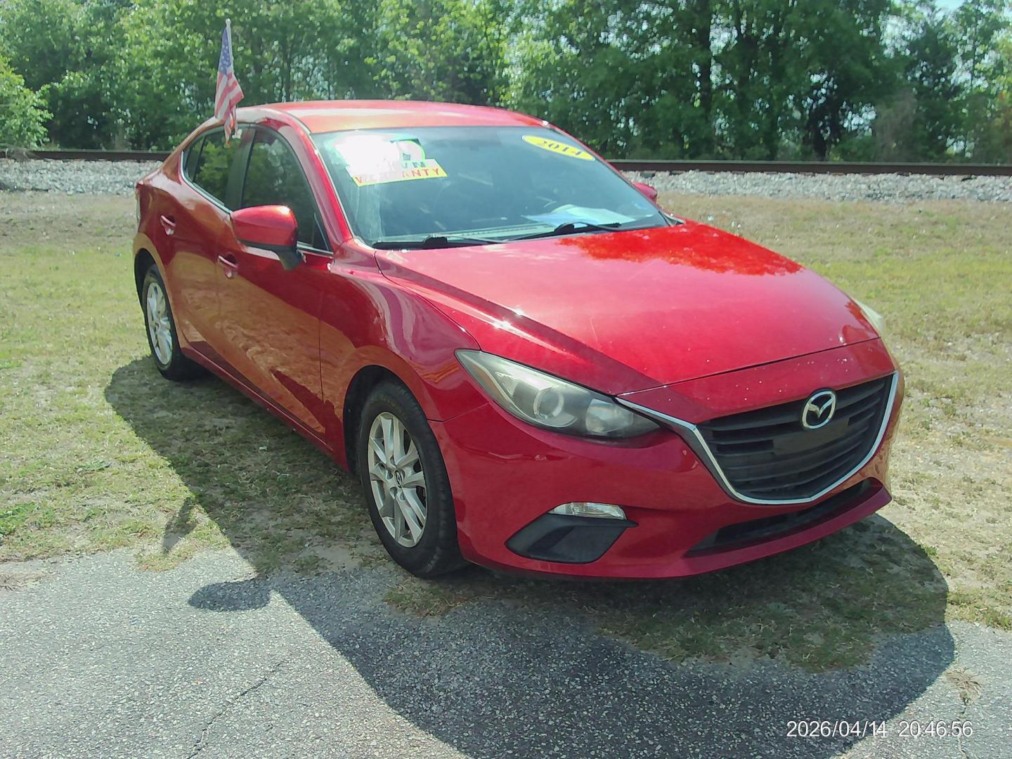2014 Red Mazda MAZDA3 i Touring AT 4-Door (JM1BM1V72E1) with an 2.0L L4 DOHC 16V engine, 6-Speed Automatic transmission, located at 2553 Airline Blvd, Portsmouth, VA, 23701, (757) 488-8331, 36.813889, -76.357597 - ***VEHICLE TERMS*** Down Payment: $899 Weekly Payment: $110 APR: 23.9% Repayment Terms: 42 Months *** CALL ELIZABETH SMITH - DIRECTOR OF MARKETING @ 757-488-8331 TO SCHEDULE YOUR APPOINTMENT TODAY AND GET PRE-APPROVED RIGHT OVER THE PHONE*** - Photo#3