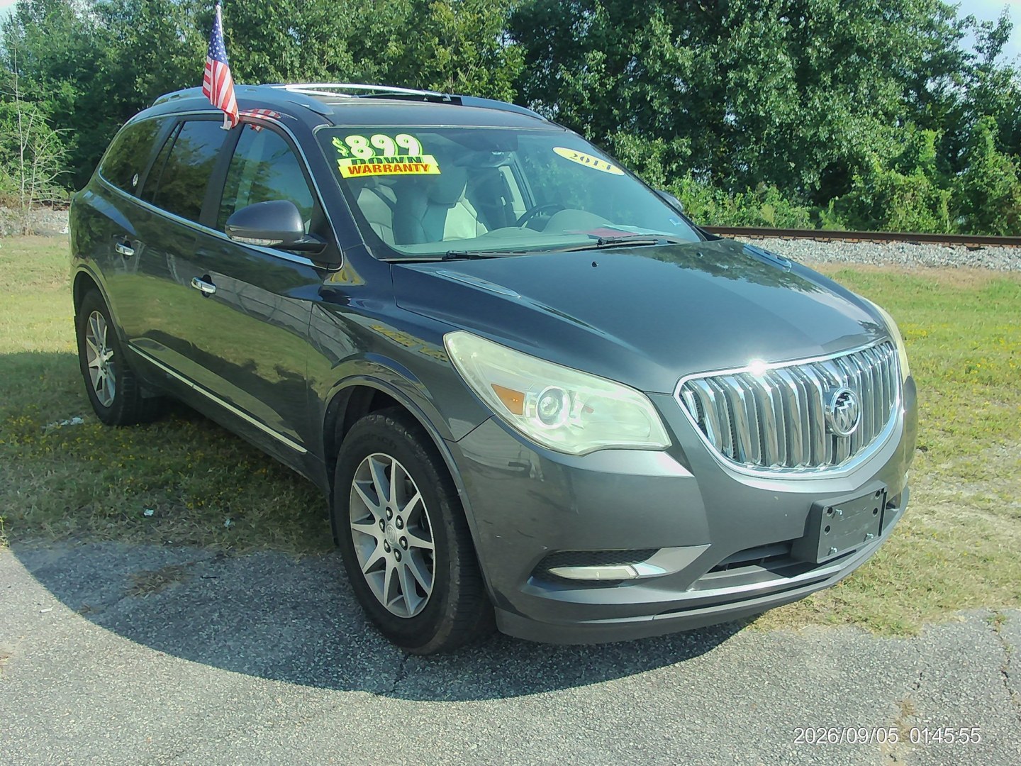 2014 Gray Buick Enclave Leather FWD (5GAKRBKD5EJ) with an 3.6L V6 DOHC 24V engine, 6-Speed Automatic Overdrive transmission, located at 2553 Airline Blvd, Portsmouth, VA, 23701, (757) 488-8331, 36.813889, -76.357597 - ***VEHICLE TERMS*** Down Payment: $899 Weekly Payment: $115 APR: 23.9% Repayment Terms: 42 Months *** CALL ELIZABETH SMITH - DIRECTOR OF MARKETING @ 757-488-8331 TO SCHEDULE YOUR APPOINTMENT TODAY AND GET PRE-APPROVED RIGHT OVER THE PHONE***- Photo#3