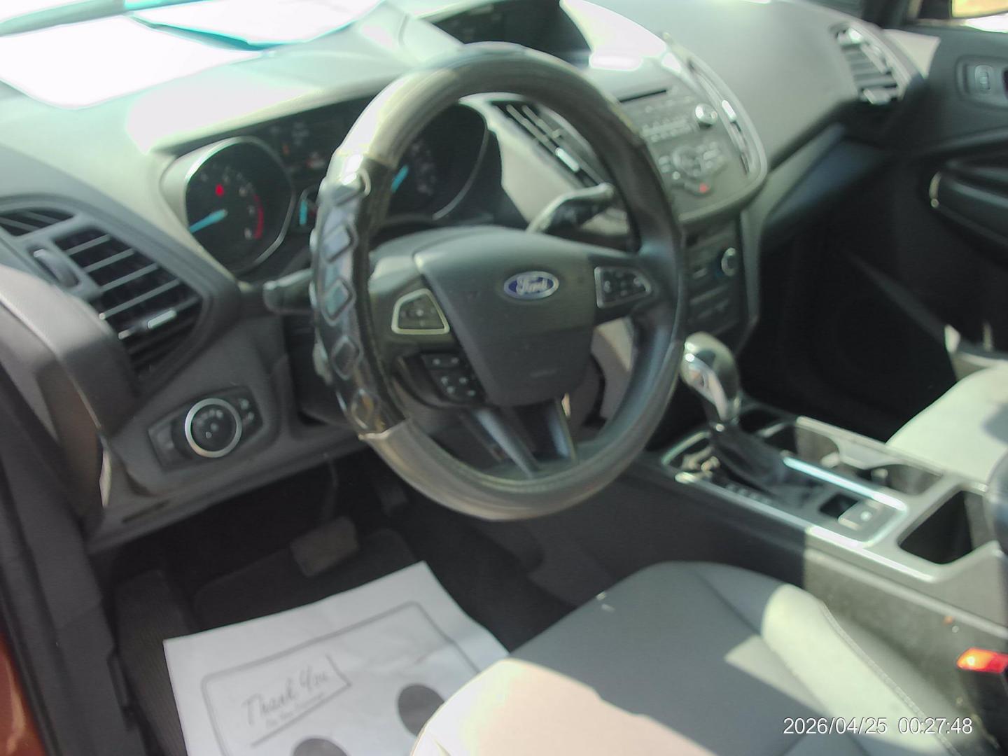 2017 Orange Ford Escape S FWD (1FMCU0F71HU) with an 2.5L L4 DOHC 16V engine, 6A transmission, located at 2553 Airline Blvd, Portsmouth, VA, 23701, (757) 488-8331, 36.813889, -76.357597 - ***VEHICLE TERMS*** Down Payment: $799 Weekly Payment: $110 APR: 23.9% Repayment Terms: 42 Months *** CALL ELIZABETH SMITH - DIRECTOR OF MARKETING @ 757-488-8331 TO SCHEDULE YOUR APPOINTMENT TODAY AND GET PRE-APPROVED RIGHT OVER THE PHONE*** - Photo#9