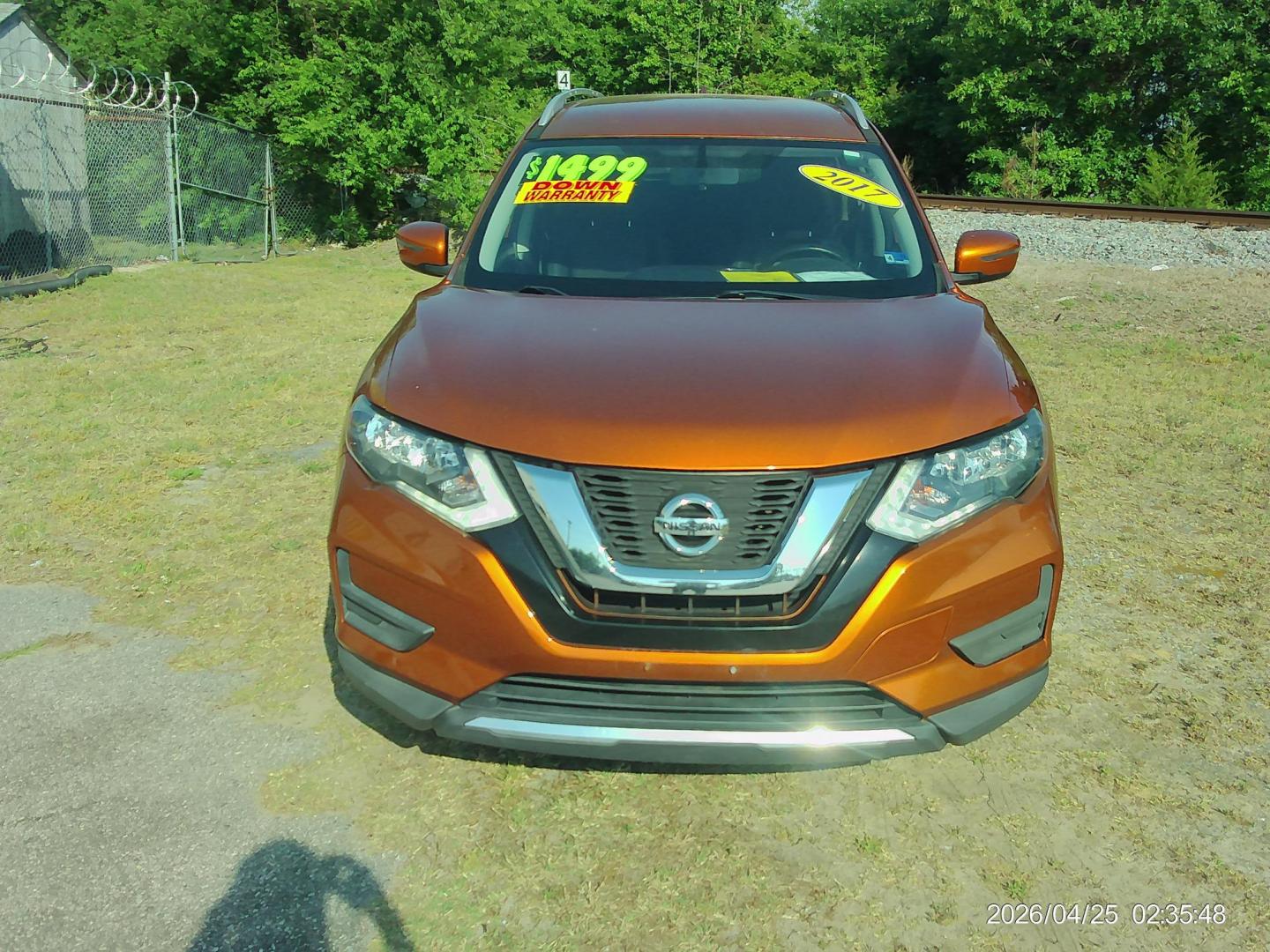 2017 Orange Nissan Rogue SV 2WD (JN8AT2MT2HW) with an 2.5L L4 DOHC 16V engine, CVT transmission, located at 2553 Airline Blvd, Portsmouth, VA, 23701, (757) 488-8331, 36.813889, -76.357597 - ***VEHICLE TERMS*** Down Payment: $1499 Weekly Payment: $120 APR: 23.9% Repayment Terms: 42 Months *** CALL ELIZABETH SMITH - DIRECTOR OF MARKETING @ 757-488-8331 TO SCHEDULE YOUR APPOINTMENT TODAY AND GET PRE-APPROVED RIGHT OVER THE PHONE*** - Photo#2