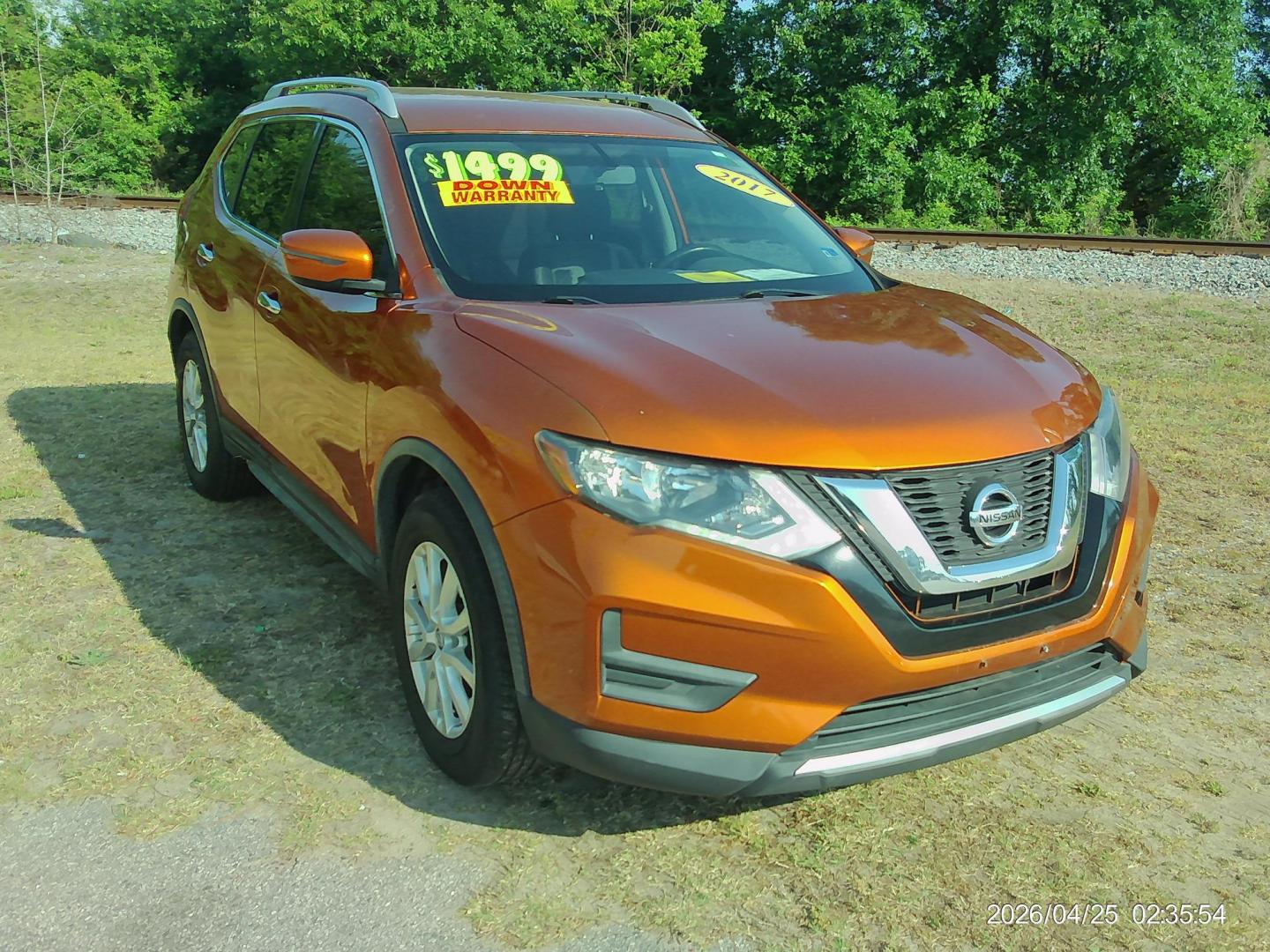 2017 Orange Nissan Rogue SV 2WD (JN8AT2MT2HW) with an 2.5L L4 DOHC 16V engine, CVT transmission, located at 2553 Airline Blvd, Portsmouth, VA, 23701, (757) 488-8331, 36.813889, -76.357597 - ***VEHICLE TERMS*** Down Payment: $1499 Weekly Payment: $120 APR: 23.9% Repayment Terms: 42 Months *** CALL ELIZABETH SMITH - DIRECTOR OF MARKETING @ 757-488-8331 TO SCHEDULE YOUR APPOINTMENT TODAY AND GET PRE-APPROVED RIGHT OVER THE PHONE*** - Photo#3