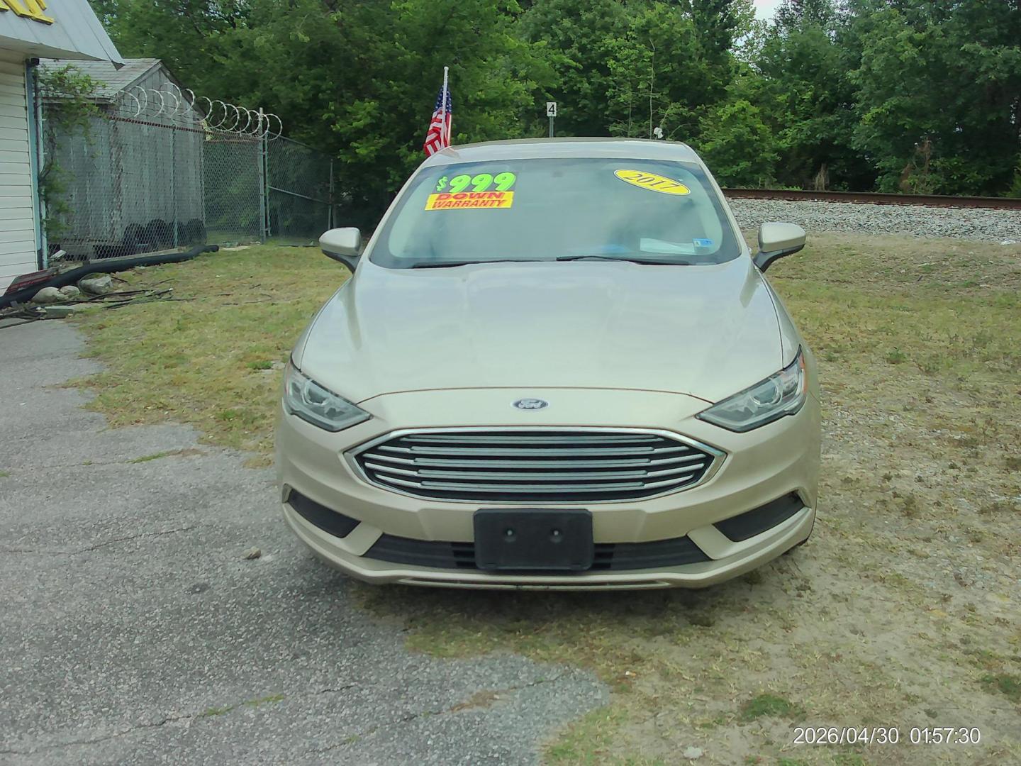 2017 Ford Fusion S (3FA6P0G76HR) with an 2.5L L4 DOHC 16V engine, 6A transmission, located at 2553 Airline Blvd, Portsmouth, VA, 23701, (757) 488-8331, 36.813889, -76.357597 - ***VEHICLE TERMS*** Down Payment: $999 Weekly Payment: $120 APR: 23.9% Repayment Terms: 42 Months *** CALL ELIZABETH SMITH - DIRECTOR OF MARKETING @ 757-488-8331 TO SCHEDULE YOUR APPOINTMENT TODAY AND GET PRE-APPROVED RIGHT OVER THE PHONE*** - Photo#3