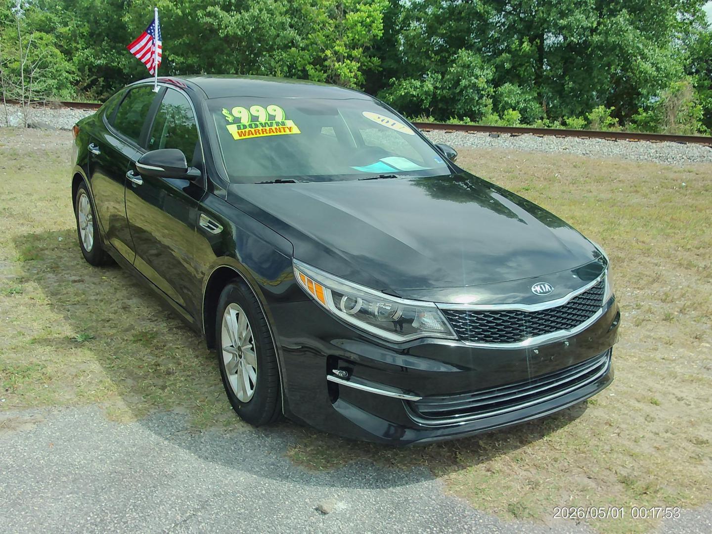 2017 Black Kia Optima LX (KNAGT4L35H5) with an 2.4L L4 DOHC 16V engine, 6A transmission, located at 2553 Airline Blvd, Portsmouth, VA, 23701, (757) 488-8331, 36.813889, -76.357597 - ***VEHICLE TERMS*** Down Payment: $999 Weekly Payment: $115 APR: 23.9% Repayment Terms: 42 Months *** CALL ELIZABETH SMITH - DIRECTOR OF MARKETING @ 757-488-8331 TO SCHEDULE YOUR APPOINTMENT TODAY AND GET PRE-APPROVED RIGHT OVER THE PHONE*** - Photo#3