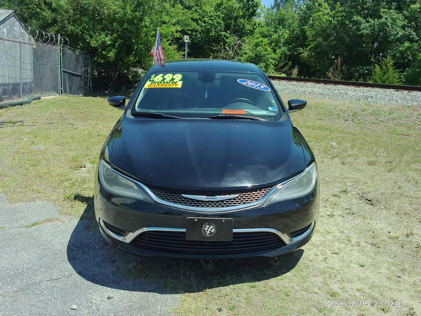 2015 Black Chrysler 200 Limited (1C3CCCAB1FN) with an 2.4L L4 DOHC 16V engine, 9-Speed Automatic transmission, located at 2553 Airline Blvd, Portsmouth, VA, 23701, (757) 488-8331, 36.813889, -76.357597 - ***VEHICLE TERMS*** Down Payment: $699 Weekly Payment: $105 APR: 23.9% Repayment Terms: 42 Months *** CALL ELIZABETH SMITH - DIRECTOR OF MARKETING @ 757-488-8331 TO SCHEDULE YOUR APPOINTMENT TODAY AND GET PRE-APPROVED RIGHT OVER THE PHONE*** - Photo#2