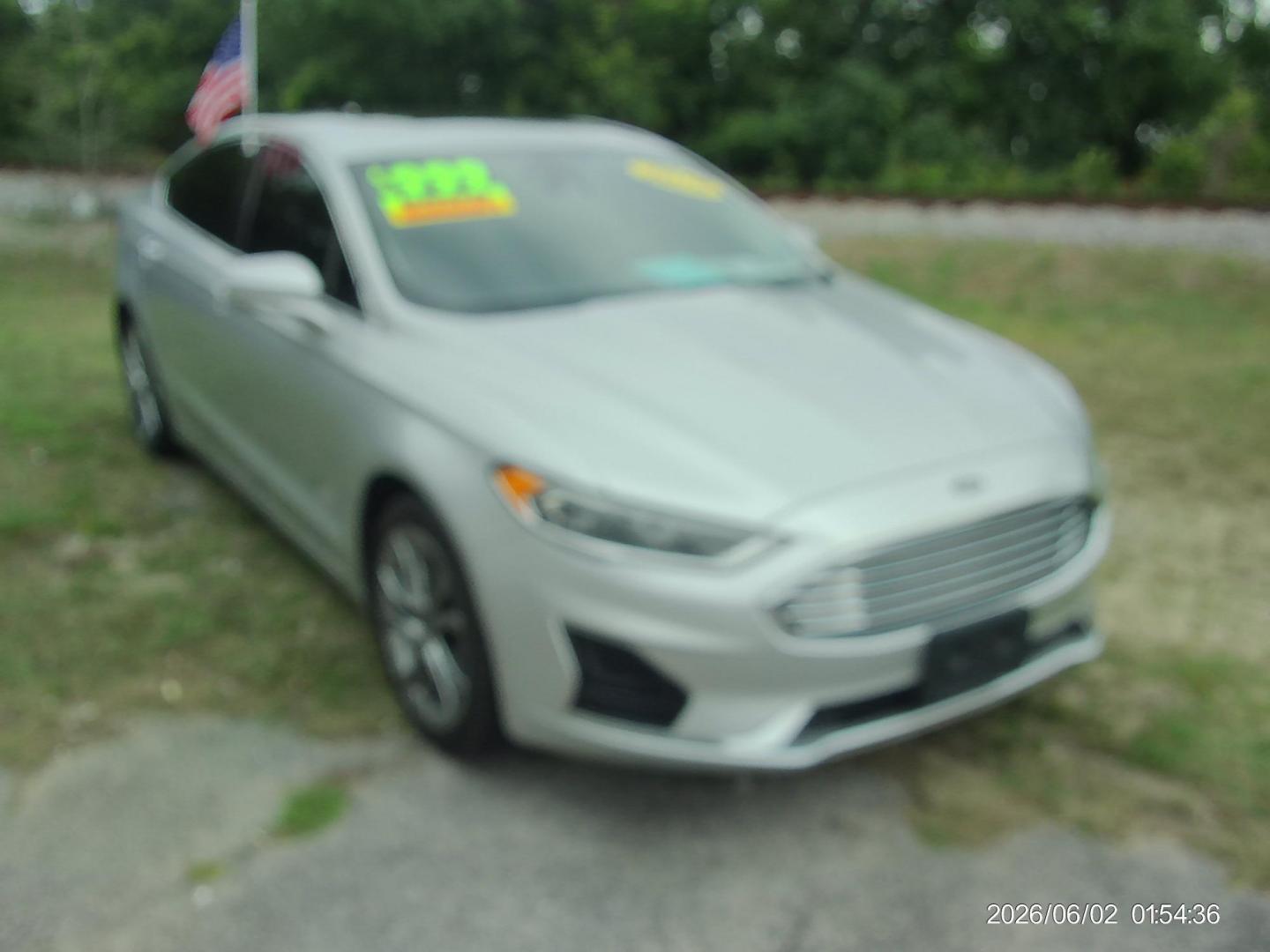 2019 Silver Ford Fusion SEL (3FA6P0CD4KR) with an 1.5L L4 DOHC 16V engine, 6A transmission, located at 2553 Airline Blvd, Portsmouth, VA, 23701, (757) 488-8331, 36.813889, -76.357597 - Photo#3