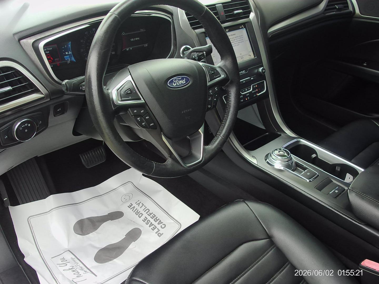 2019 Silver Ford Fusion SEL (3FA6P0CD4KR) with an 1.5L L4 DOHC 16V engine, 6A transmission, located at 2553 Airline Blvd, Portsmouth, VA, 23701, (757) 488-8331, 36.813889, -76.357597 - Photo#9