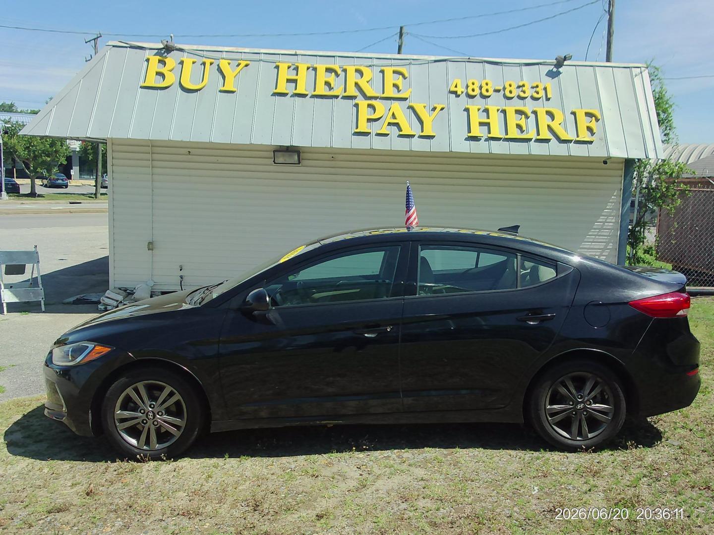 2018 Black Hyundai Elantra Limited (5NPD84LF1JH) with an 1.8L L4 DOHC 16V engine, 6A transmission, located at 2553 Airline Blvd, Portsmouth, VA, 23701, (757) 488-8331, 36.813889, -76.357597 - ***VEHICLE TERMS*** Down Payment: $999 Weekly Payment: $125 APR: 23.9% Repayment Terms: 42 Months *** CALL ELIZABETH SMITH - DIRECTOR OF MARKETING @ 757-488-8331 TO SCHEDULE YOUR APPOINTMENT TODAY AND GET PRE-APPROVED RIGHT OVER THE PHONE***- Photo#0