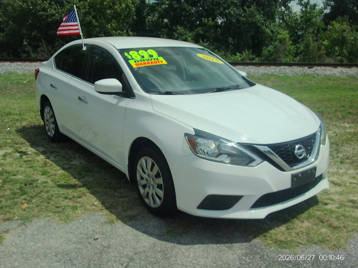 2019 White Nissan Sentra S CVT (3N1AB7AP2KY) with an 1.8L L4 SFI DOHC 16V engine, CVT transmission, located at 2553 Airline Blvd, Portsmouth, VA, 23701, (757) 488-8331, 36.813889, -76.357597 - ***VEHICLE TERMS*** Down Payment: $899 Weekly Payment: $115 APR: 23.9% Repayment Terms: 42 Months *** CALL ELIZABETH SMITH - DIRECTOR OF MARKETING @ 757-488-8331 TO SCHEDULE YOUR APPOINTMENT TODAY AND GET PRE-APPROVED RIGHT OVER THE PHONE***- Photo#3
