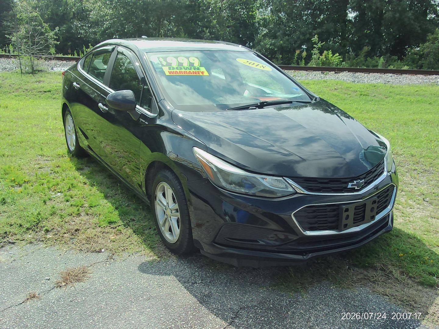 2018 Black Chevrolet Cruze LT Auto (1G1BE5SM8J7) with an 1.4L L4 DOHC 16V TURBO engine, 6A transmission, located at 2553 Airline Blvd, Portsmouth, VA, 23701, (757) 488-8331, 36.813889, -76.357597 - ***VEHICLE TERMS*** Down Payment: $999 Weekly Payment: $115 APR: 23.9% Repayment Terms: 42 Months *** CALL ELIZABETH SMITH - DIRECTOR OF MARKETING @ 757-488-8331 TO SCHEDULE YOUR APPOINTMENT TODAY AND GET PRE-APPROVED RIGHT OVER THE PHONE***- Photo#3
