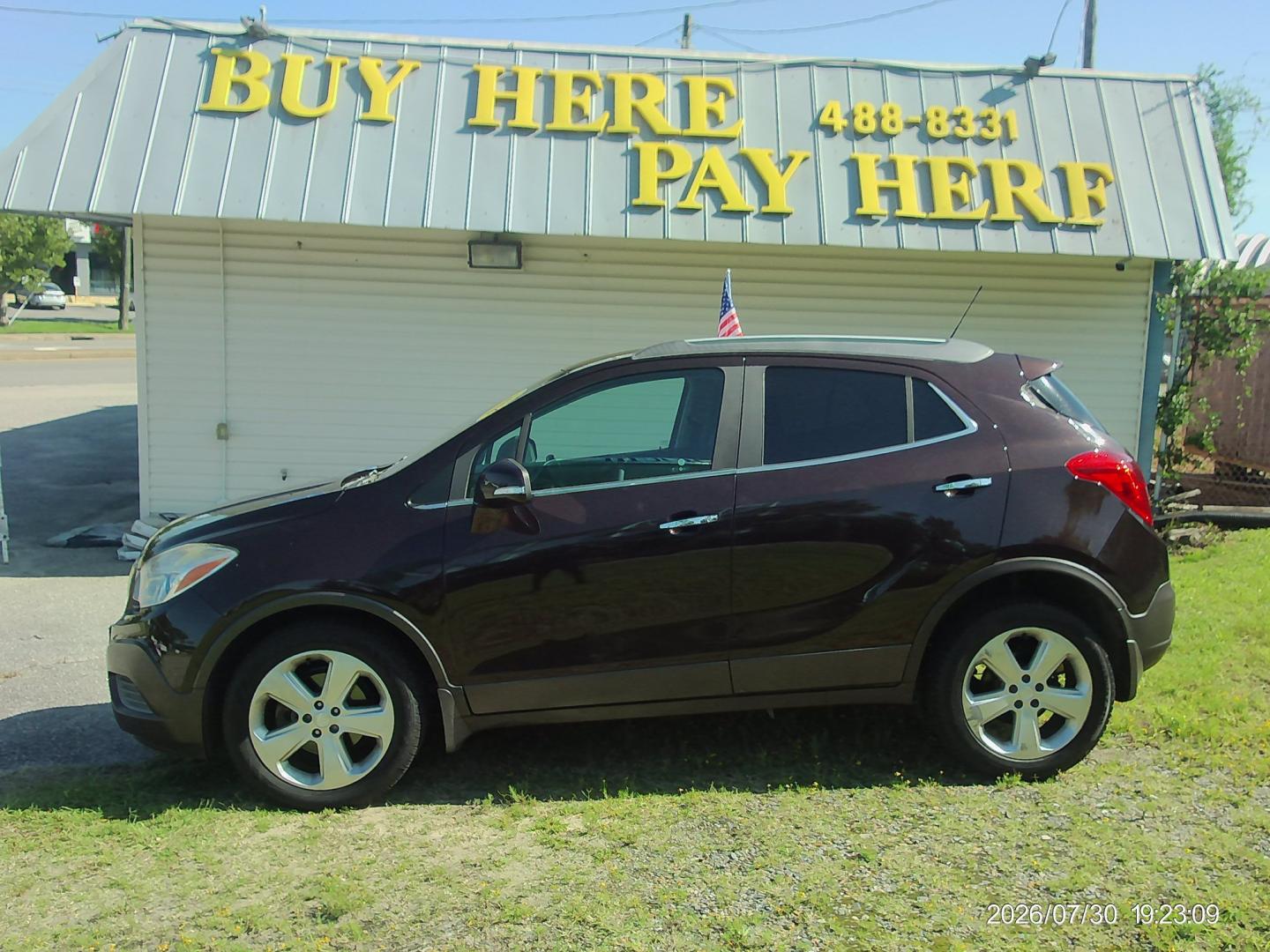 2016 Brown Buick Encore Base FWD (KL4CJASB1GB) with an 1.4L L4 DOHC 16V TURBO engine, 6A transmission, located at 2553 Airline Blvd, Portsmouth, VA, 23701, (757) 488-8331, 36.813889, -76.357597 - ***VEHICLE TERMS*** Down Payment: $799 Weekly Payment: $110 APR: 23.9% Repayment Terms: 42 Months *** CALL ELIZABETH SMITH - DIRECTOR OF MARKETING @ 757-488-8331 TO SCHEDULE YOUR APPOINTMENT TODAY AND GET PRE-APPROVED RIGHT OVER THE PHONE***- Photo#0