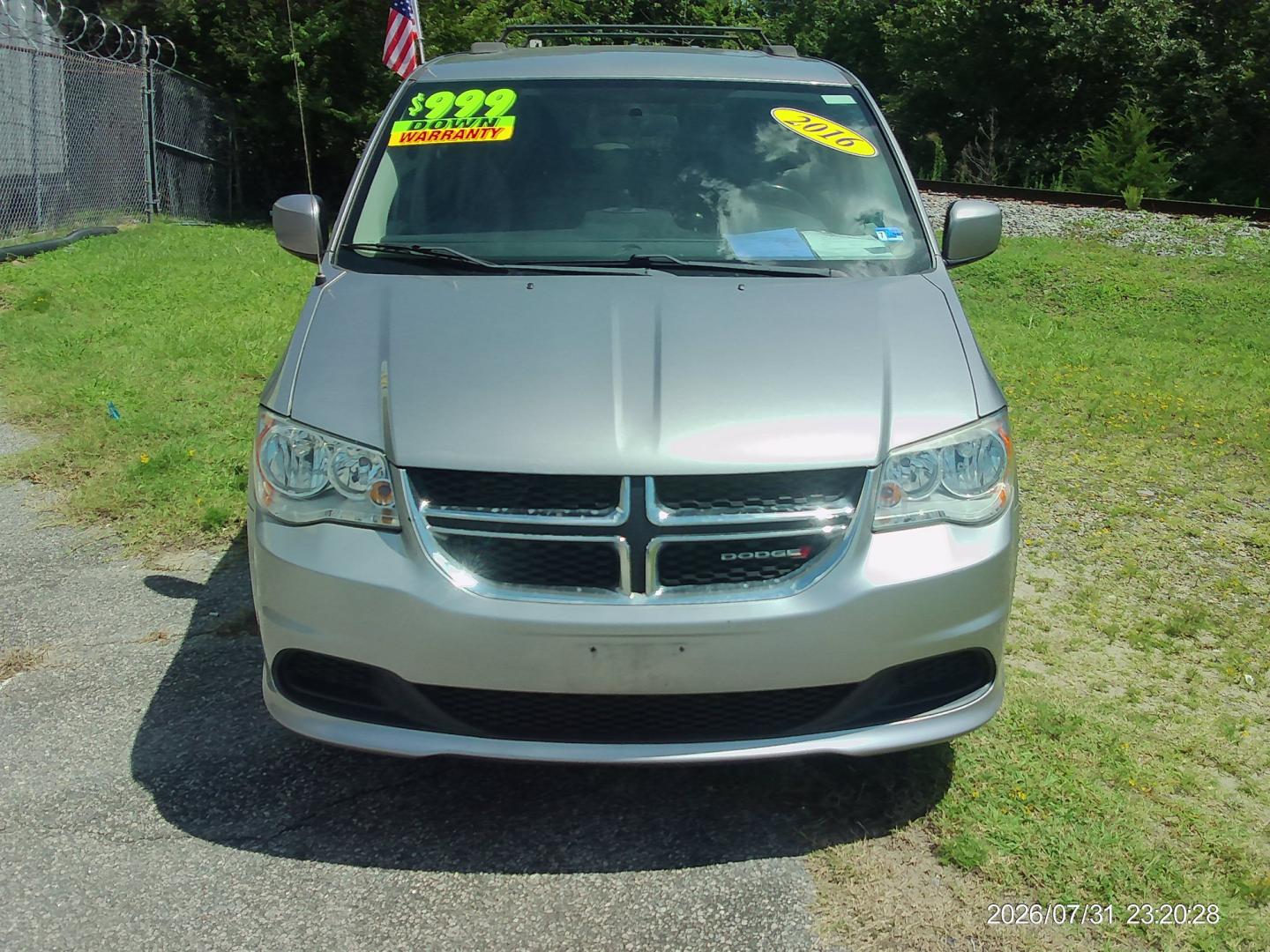 2016 Silver Dodge Grand Caravan SXT (2C4RDGCG3GR) with an 3.6L V6 DOHC 24V engine, 6A transmission, located at 2553 Airline Blvd, Portsmouth, VA, 23701, (757) 488-8331, 36.813889, -76.357597 - ***VEHICLE TERMS*** Down Payment: $999 Weekly Payment: $120 APR: 23.9% Repayment Terms: 42 Months *** CALL ELIZABETH SMITH - DIRECTOR OF MARKETING @ 757-488-8331 TO SCHEDULE YOUR APPOINTMENT TODAY AND GET PRE-APPROVED RIGHT OVER THE PHONE***- Photo#2