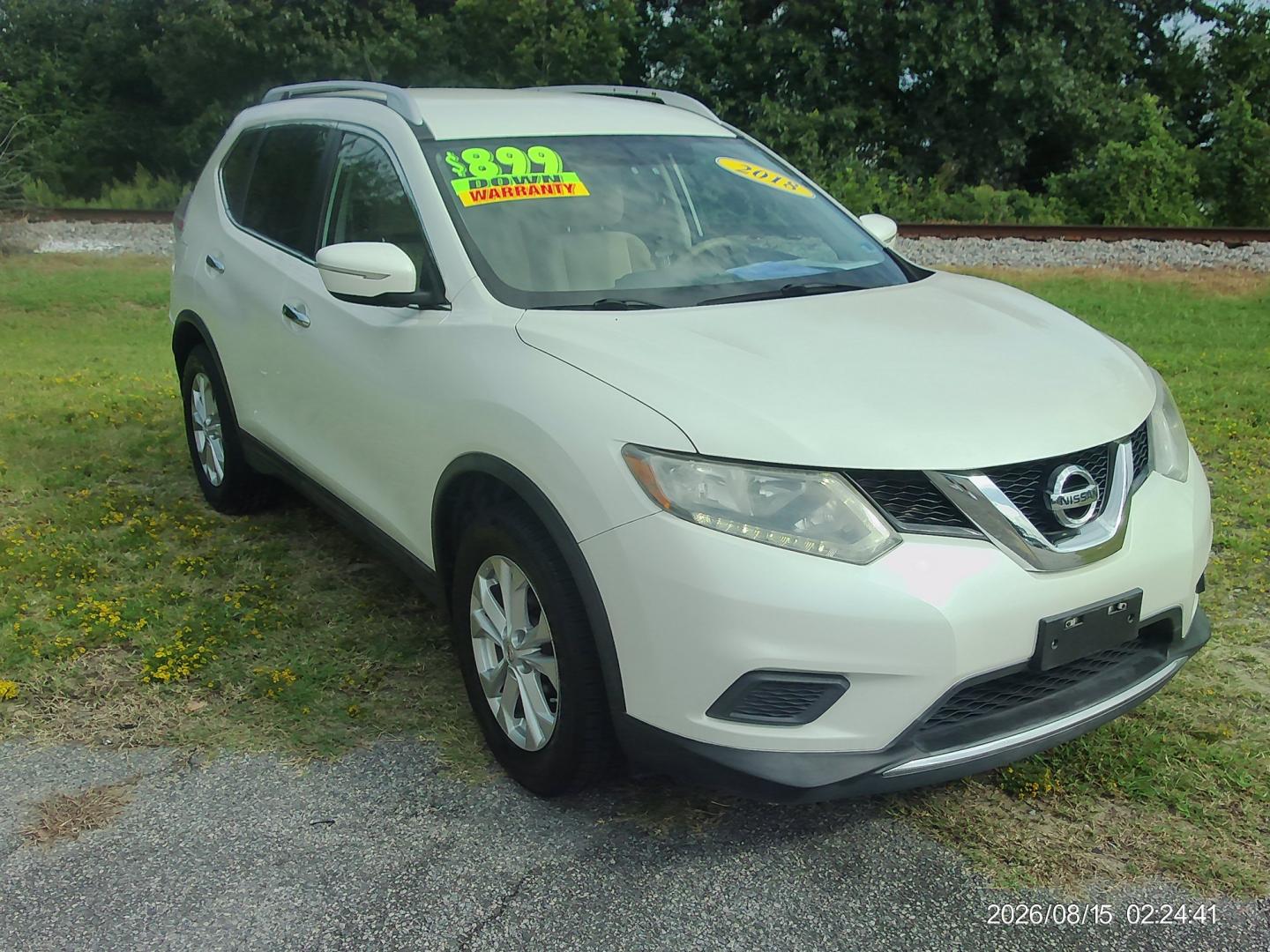 2015 Nissan Rogue S 2WD (KNMAT2MT2FP) with an 2.5L L4 DOHC 16V engine, CVT transmission, located at 2553 Airline Blvd, Portsmouth, VA, 23701, (757) 488-8331, 36.813889, -76.357597 - ***VEHICLE TERMS*** Down Payment: $899 Weekly Payment: $115 APR: 23.9% Repayment Terms: 42 Months *** CALL ELIZABETH SMITH - DIRECTOR OF MARKETING @ 757-488-8331 TO SCHEDULE YOUR APPOINTMENT TODAY AND GET PRE-APPROVED RIGHT OVER THE PHONE***- Photo#3
