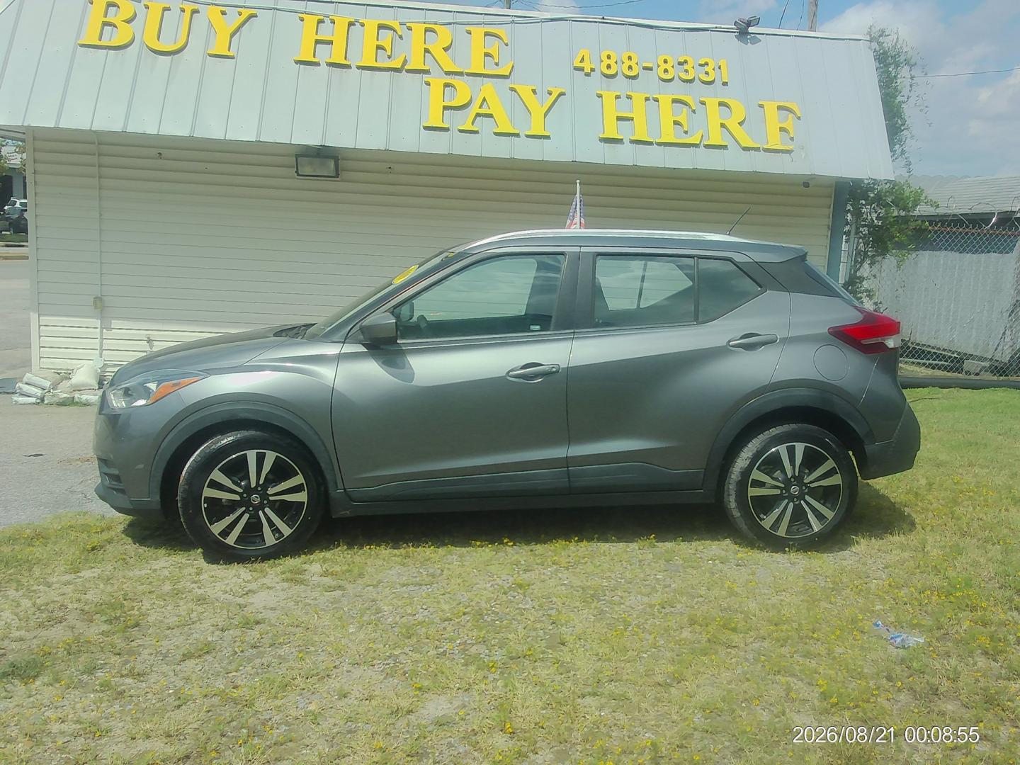 2019 Gray Nissan Kicks S (3N1CP5CU9KL) with an 1.6L L4 engine, CVT transmission, located at 2553 Airline Blvd, Portsmouth, VA, 23701, (757) 488-8331, 36.813889, -76.357597 - ***VEHICLE TERMS*** Down Payment: $799 Weekly Payment: $105 APR: 23.9% Repayment Terms: 42 Months *** CALL ELIZABETH SMITH - DIRECTOR OF MARKETING @ 757-488-8331 TO SCHEDULE YOUR APPOINTMENT TODAY AND GET PRE-APPROVED RIGHT OVER THE PHONE***- Photo#0