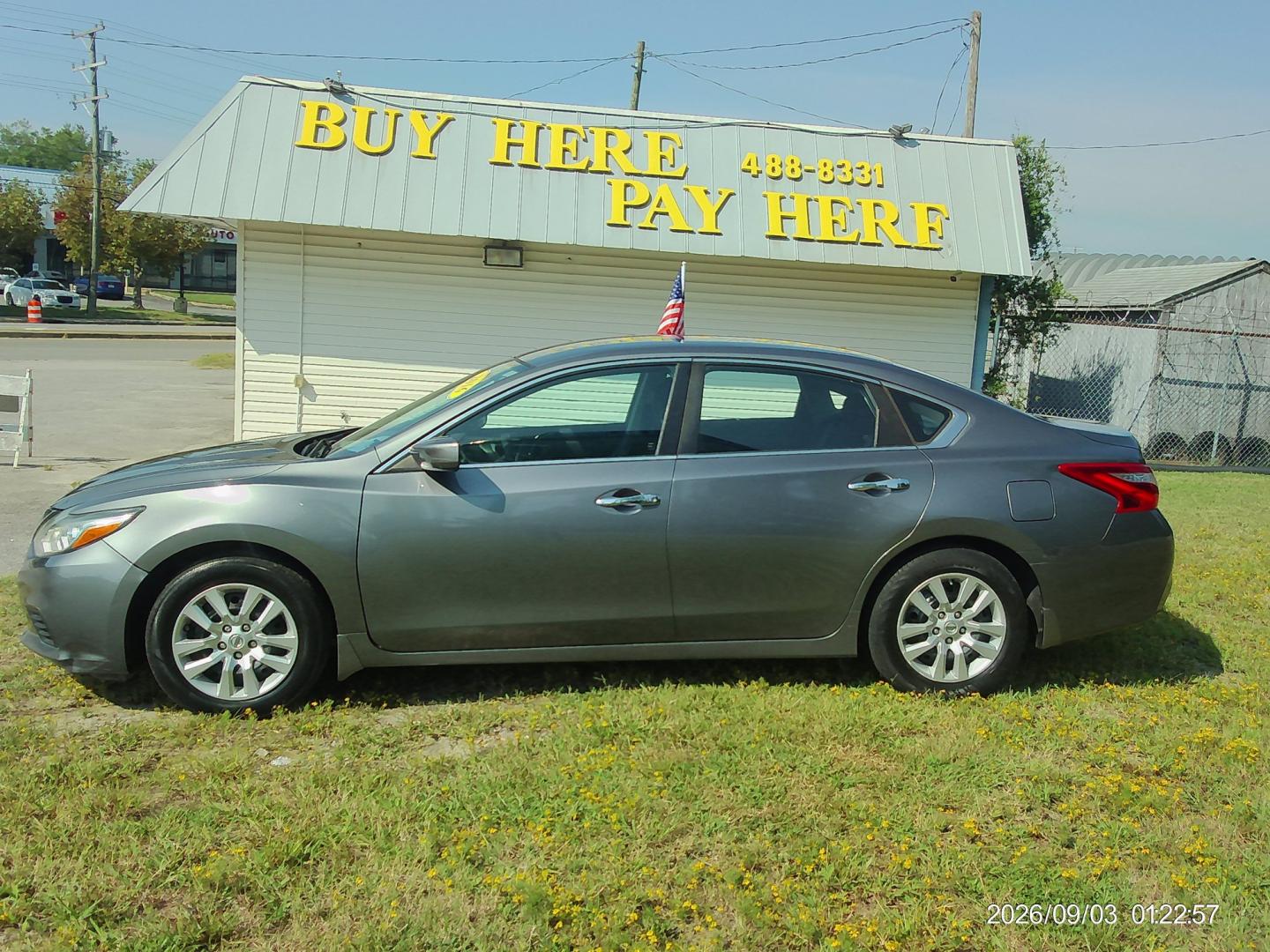 2016 Gray Nissan Altima 2.5 SL (1N4AL3AP5GC) with an 2.5L L4 DOHC 16V engine, CVT transmission, located at 2553 Airline Blvd, Portsmouth, VA, 23701, (757) 488-8331, 36.813889, -76.357597 - ***VEHICLE TERMS*** Down Payment: $2499 Weekly Payment: $110 APR: 23.9% Repayment Terms: 42 Months *** CALL ELIZABETH SMITH - DIRECTOR OF MARKETING @ 757-488-8331 TO SCHEDULE YOUR APPOINTMENT TODAY AND GET PRE-APPROVED RIGHT OVER THE PHONE***- Photo#0