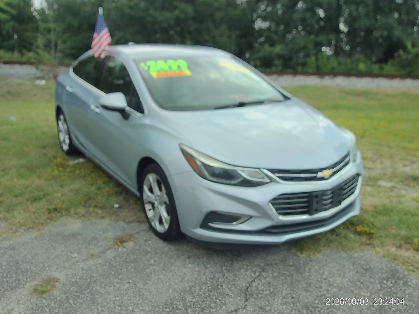 2017 Blue Chevrolet Cruze Premier Auto (1G1BF5SM3H7) with an 1.4L L4 DOHC 16V TURBO engine, 6A transmission, located at 2553 Airline Blvd, Portsmouth, VA, 23701, (757) 488-8331, 36.813889, -76.357597 - ***VEHICLE TERMS*** Down Payment: $2499 Weekly Payment: $110 APR: 23.9% Repayment Terms: 42 Months *** CALL ELIZABETH SMITH - DIRECTOR OF MARKETING @ 757-488-8331 TO SCHEDULE YOUR APPOINTMENT TODAY AND GET PRE-APPROVED RIGHT OVER THE PHONE***- Photo#3