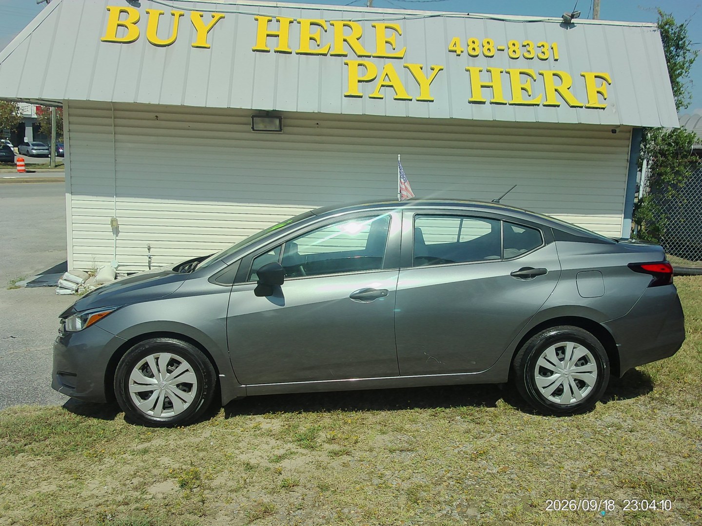 2024 Gray Nissan Versa S CVT (3N1CN8DV3RL) with an 1.6L L4 DOHC 16V engine, CVT transmission, located at 2553 Airline Blvd, Portsmouth, VA, 23701, (757) 488-8331, 36.813889, -76.357597 - ***VEHICLE TERMS*** Down Payment: $3999 Weekly Payment: $125 APR: 23.9% Repayment Terms: 42 Months *** CALL ELIZABETH SMITH - DIRECTOR OF MARKETING @ 757-488-8331 TO SCHEDULE YOUR APPOINTMENT TODAY AND GET PRE-APPROVED RIGHT OVER THE PHONE***- Photo#0