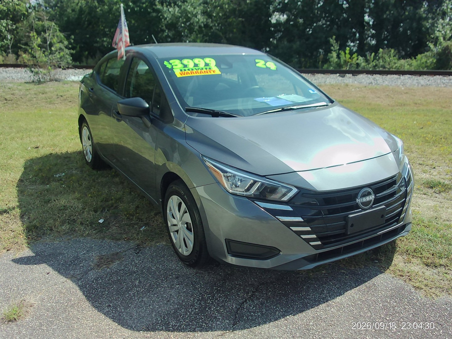 2024 Gray Nissan Versa S CVT (3N1CN8DV3RL) with an 1.6L L4 DOHC 16V engine, CVT transmission, located at 2553 Airline Blvd, Portsmouth, VA, 23701, (757) 488-8331, 36.813889, -76.357597 - ***VEHICLE TERMS*** Down Payment: $3999 Weekly Payment: $125 APR: 23.9% Repayment Terms: 42 Months *** CALL ELIZABETH SMITH - DIRECTOR OF MARKETING @ 757-488-8331 TO SCHEDULE YOUR APPOINTMENT TODAY AND GET PRE-APPROVED RIGHT OVER THE PHONE***- Photo#3