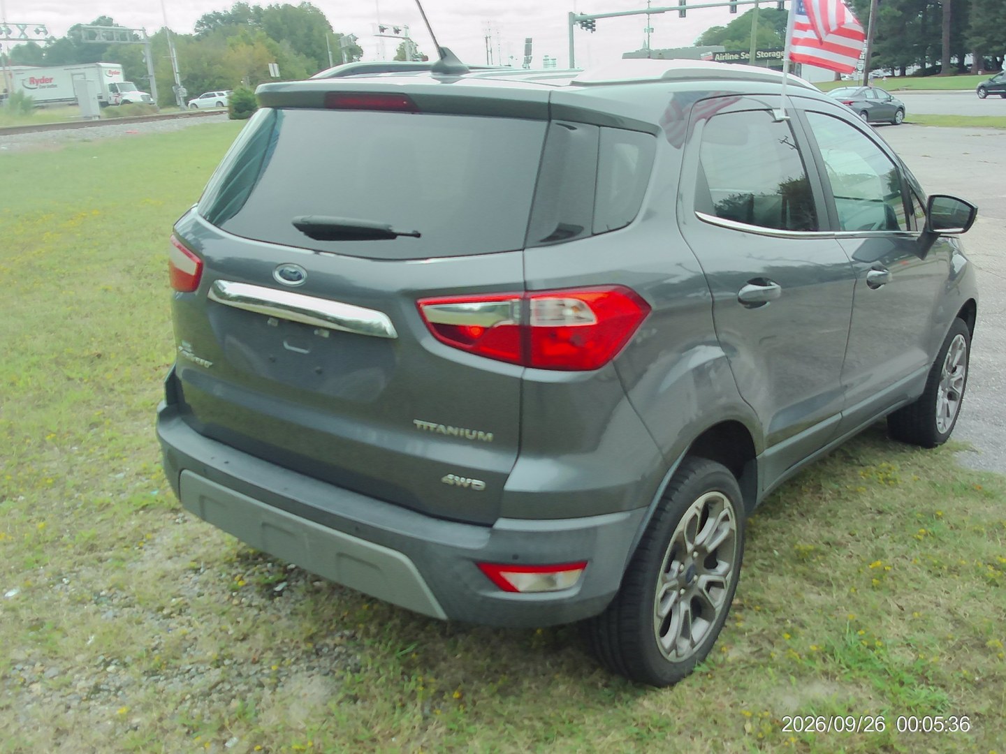 2020 Gray Ford EcoSport Titanium AWD (MAJ6S3KL2LC) with an 2.0L L4 DOHC 16V engine, 6A transmission, located at 2553 Airline Blvd, Portsmouth, VA, 23701, (757) 488-8331, 36.813889, -76.357597 - ***VEHICLE TERMS*** Down Payment: $1499 Weekly Payment: $125 APR: 23.9% Repayment Terms: 42 Months *** CALL ELIZABETH SMITH - DIRECTOR OF MARKETING @ 757-488-8331 TO SCHEDULE YOUR APPOINTMENT TODAY AND GET PRE-APPROVED RIGHT OVER THE PHONE***- Photo#5