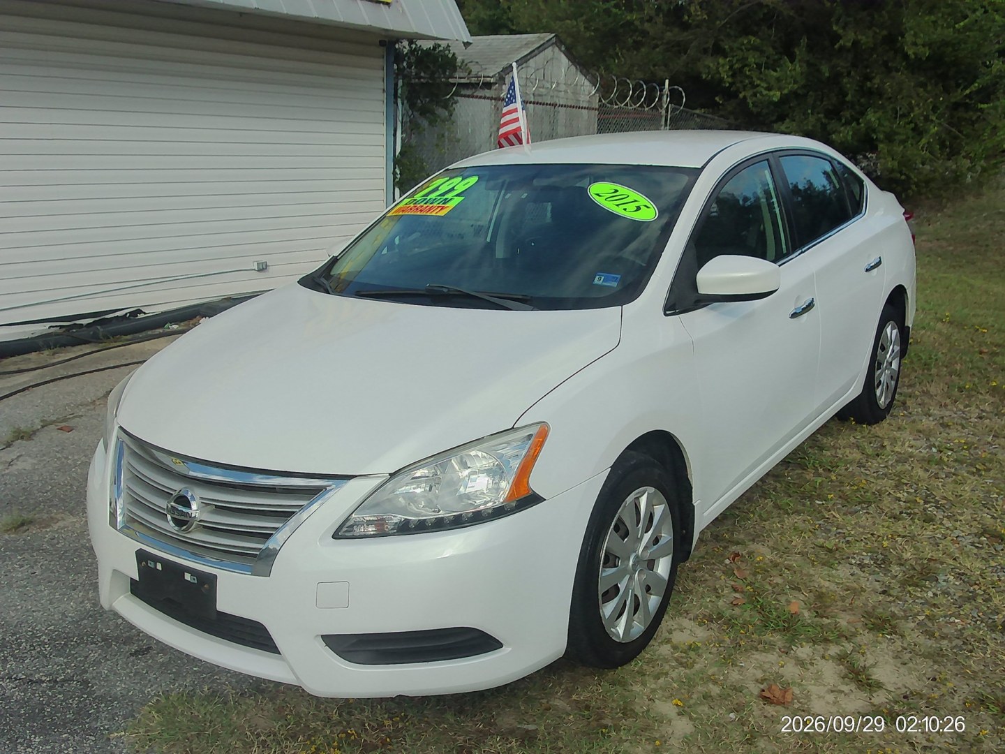 2015 White Nissan Sentra S 6MT (3N1AB7AP9FY) with an 1.8L L4 SFI DOHC 16V engine, 6M transmission, located at 2553 Airline Blvd, Portsmouth, VA, 23701, (757) 488-8331, 36.813889, -76.357597 - ***VEHICLE TERMS*** Down Payment: $799 Weekly Payment: $110 APR: 23.9% Repayment Terms: 42 Months *** CALL ELIZABETH SMITH - DIRECTOR OF MARKETING @ 757-488-8331 TO SCHEDULE YOUR APPOINTMENT TODAY AND GET PRE-APPROVED RIGHT OVER THE PHONE***- Photo#1