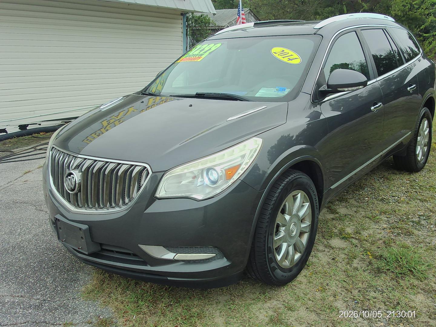2014 Gray Buick Enclave Leather AWD (5GAKVBKD6EJ) with an 3.6L V6 DOHC 24V engine, 6-Speed Automatic Overdrive transmission, located at 2553 Airline Blvd, Portsmouth, VA, 23701, (757) 488-8331, 36.813889, -76.357597 - ***VEHICLE TERMS*** Down Payment: $999 Weekly Payment: $115 APR: 23.9% Repayment Terms: 42 Months *** CALL ELIZABETH SMITH - DIRECTOR OF MARKETING @ 757-488-8331 TO SCHEDULE YOUR APPOINTMENT TODAY AND GET PRE-APPROVED RIGHT OVER THE PHONE***- Photo#1