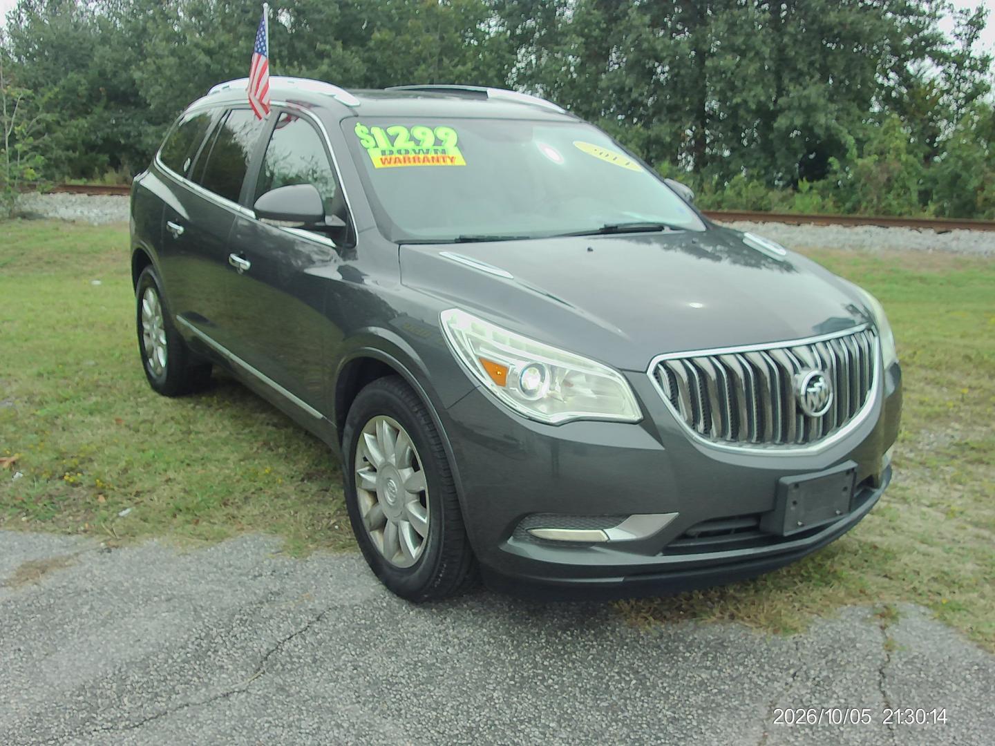 2014 Gray Buick Enclave Leather AWD (5GAKVBKD6EJ) with an 3.6L V6 DOHC 24V engine, 6-Speed Automatic Overdrive transmission, located at 2553 Airline Blvd, Portsmouth, VA, 23701, (757) 488-8331, 36.813889, -76.357597 - ***VEHICLE TERMS*** Down Payment: $999 Weekly Payment: $115 APR: 23.9% Repayment Terms: 42 Months *** CALL ELIZABETH SMITH - DIRECTOR OF MARKETING @ 757-488-8331 TO SCHEDULE YOUR APPOINTMENT TODAY AND GET PRE-APPROVED RIGHT OVER THE PHONE***- Photo#3
