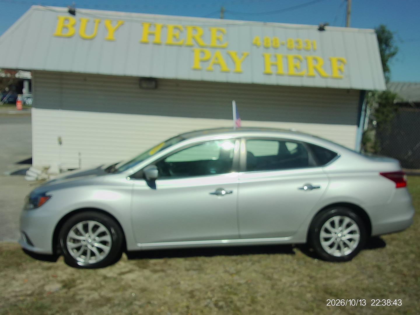 2019 Silver Nissan Sentra S CVT (3N1AB7APXKY) with an 1.8L L4 SFI DOHC 16V engine, CVT transmission, located at 2553 Airline Blvd, Portsmouth, VA, 23701, (757) 488-8331, 36.813889, -76.357597 - ***VEHICLE TERMS*** Down Payment: $799 Weekly Payment: $115 APR: 23.9% Repayment Terms: 42 Months *** CALL ELIZABETH SMITH - DIRECTOR OF MARKETING @ 757-488-8331 TO SCHEDULE YOUR APPOINTMENT TODAY AND GET PRE-APPROVED RIGHT OVER THE PHONE***- Photo#0