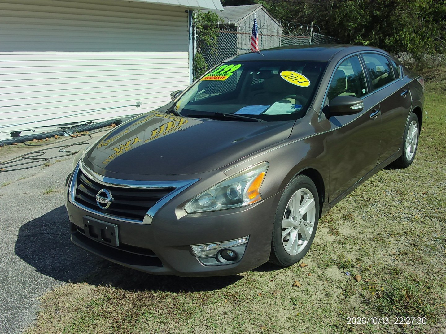 2014 Brown Nissan Altima 2.5 SL (1N4AL3AP4EC) with an 2.5L L4 DOHC 16V engine, Continuously Variable Transmission transmission, located at 2553 Airline Blvd, Portsmouth, VA, 23701, (757) 488-8331, 36.813889, -76.357597 - ***VEHICLE TERMS*** Down Payment: $799 Weekly Payment: $115 APR: 23.9% Repayment Terms: 42 Months *** CALL ELIZABETH SMITH - DIRECTOR OF MARKETING @ 757-488-8331 TO SCHEDULE YOUR APPOINTMENT TODAY AND GET PRE-APPROVED RIGHT OVER THE PHONE***- Photo#1